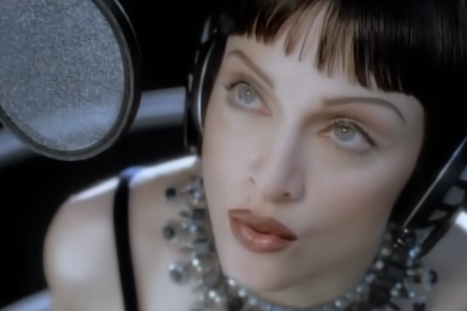 Madonna in her video for ‘I’ll Remember’ (Warner Bros)