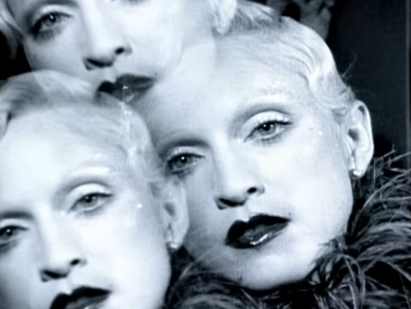 Madonna in her video for ‘Deeper and Deeper’