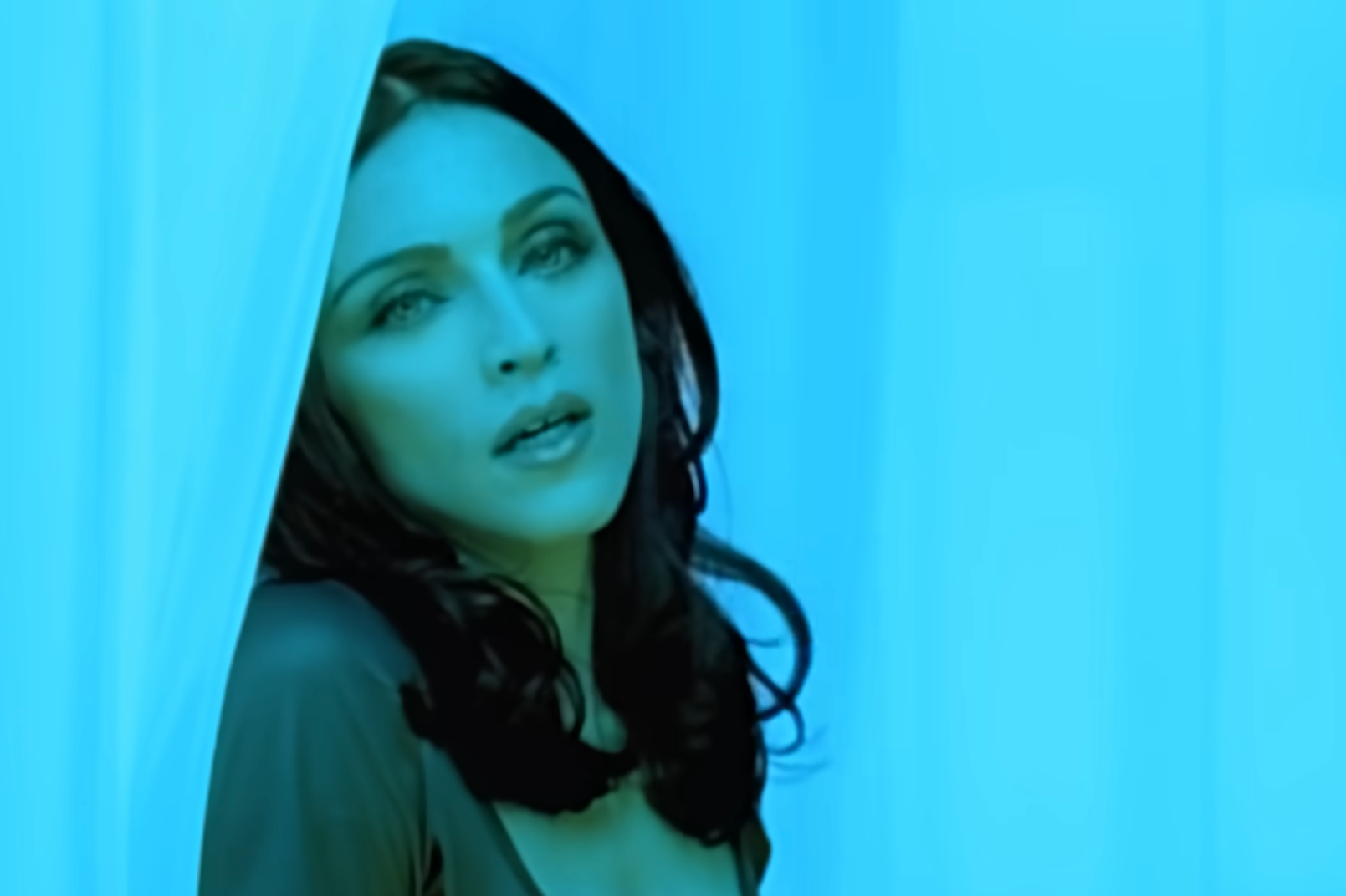 Madonna in her video for ‘The Power of Good-Bye’ (Warner Bros)