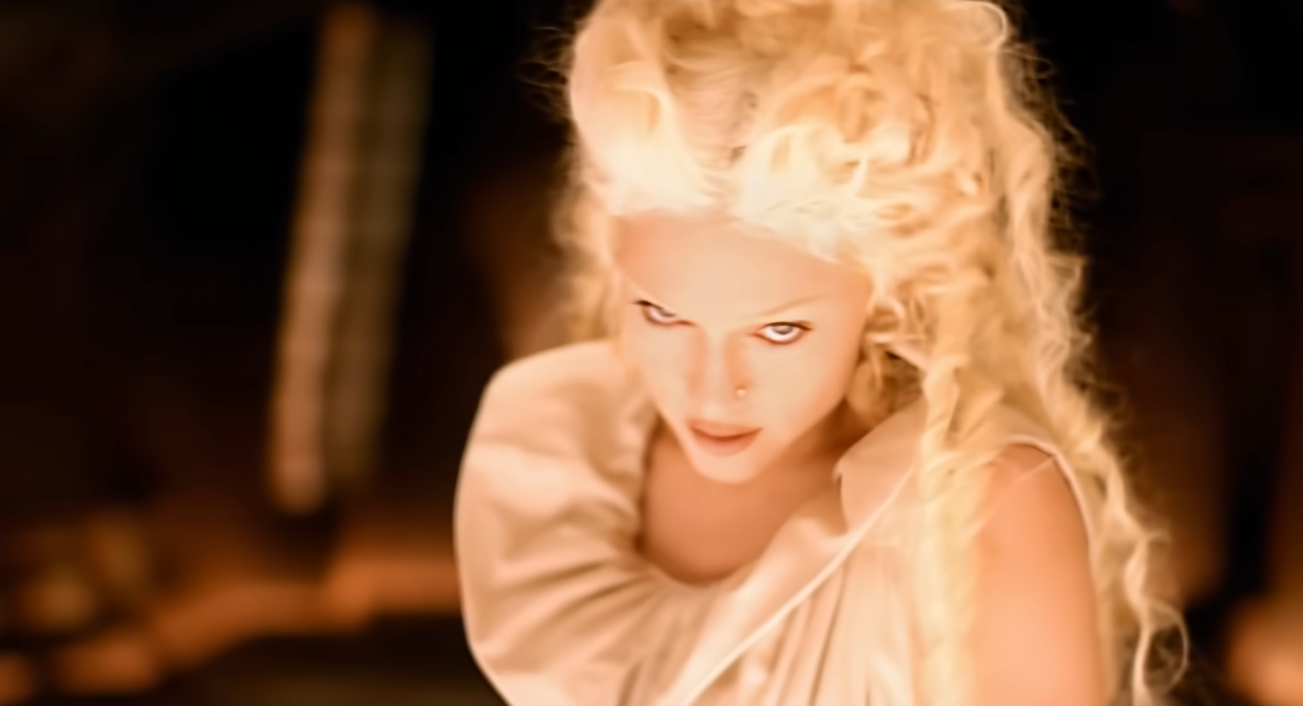 Madonna in her video for ‘Bedtime Story’