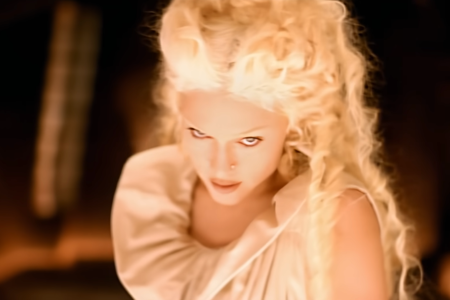 Madonna in her video for ‘Bedtime Story’ (Warner Bros)