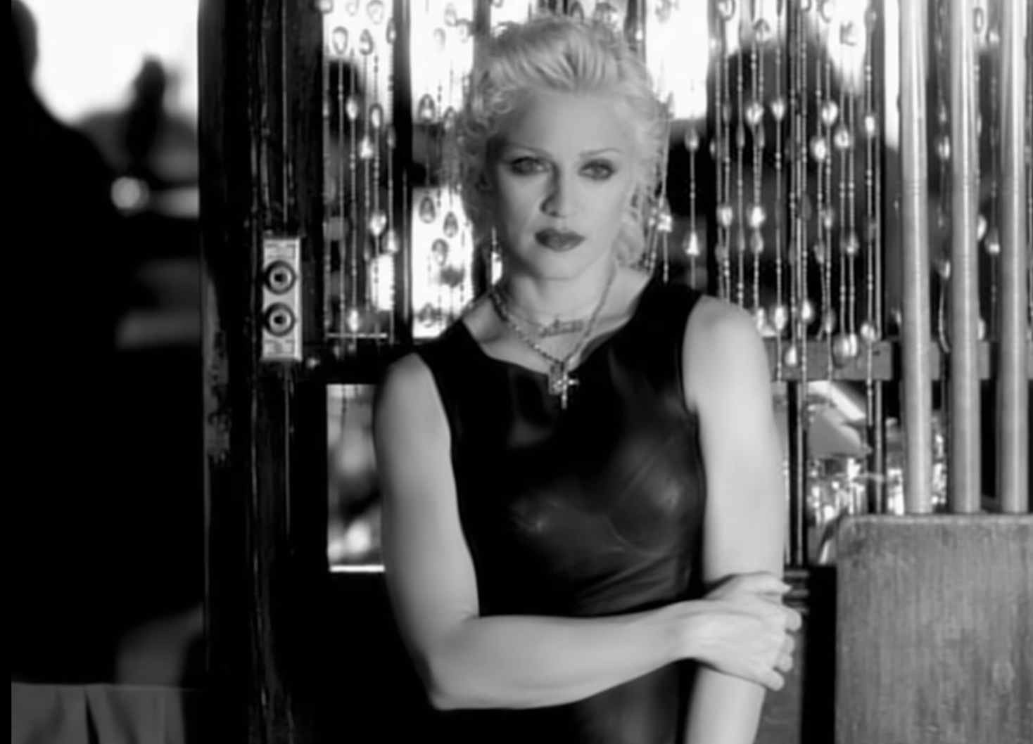 Madonna in her video for ‘Secret’