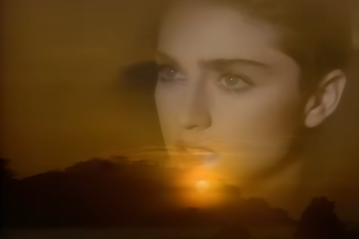 Madonna in her video for ‘La Isla Bonita’ (Warner Bros)