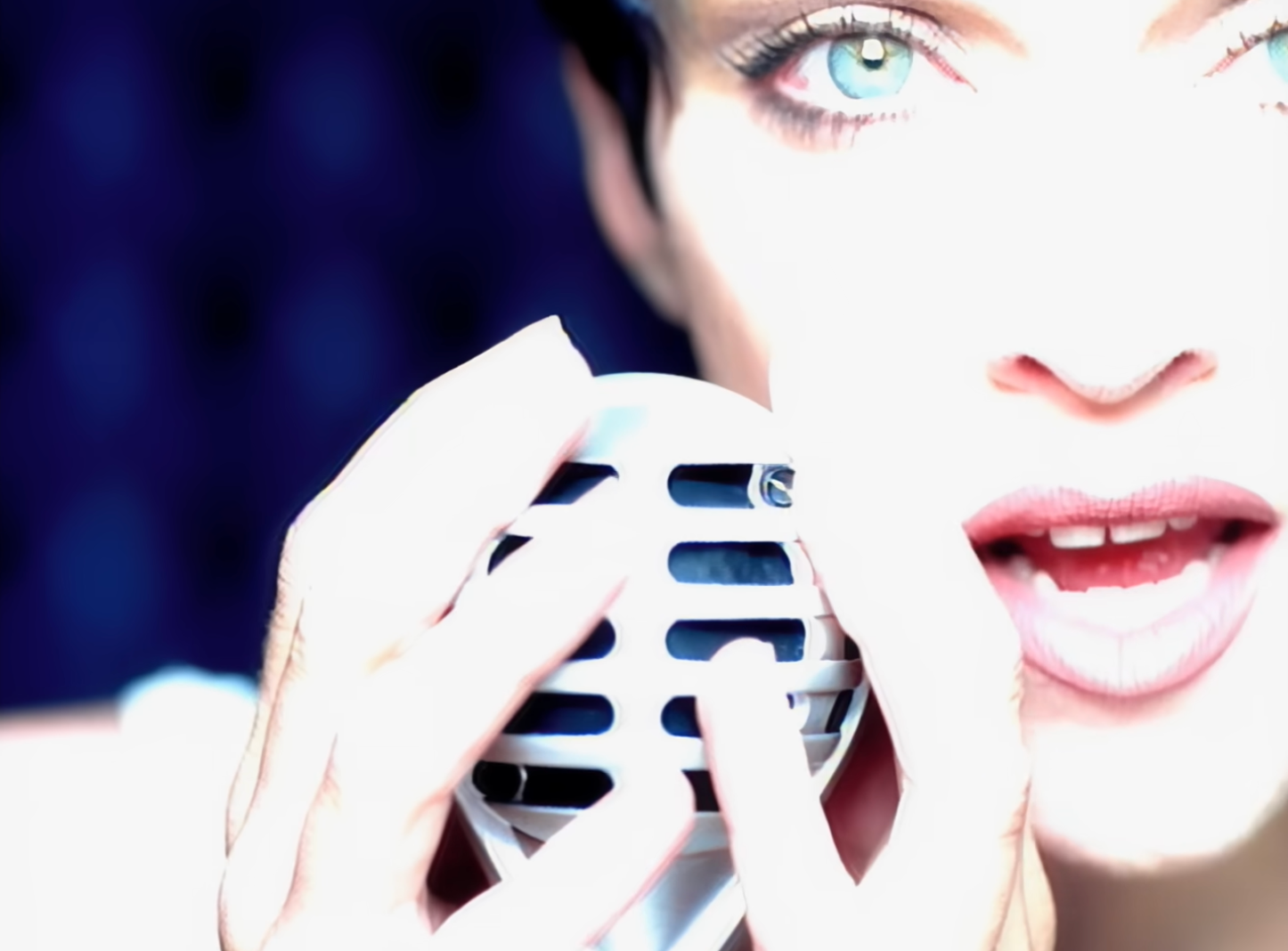 Madonna in her video for ‘Rain’