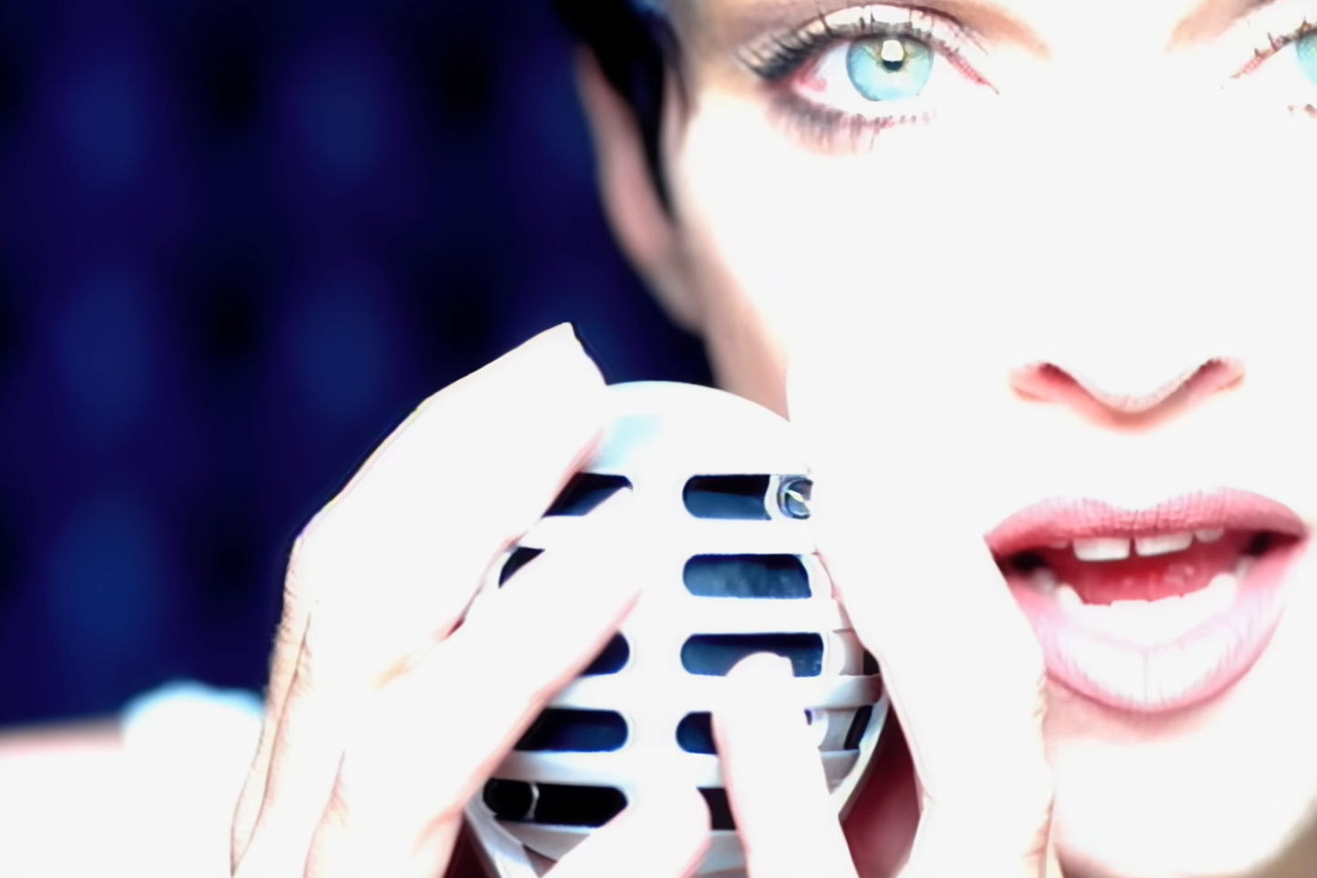 Madonna in her video for ‘Rain’ (Warner Bros)