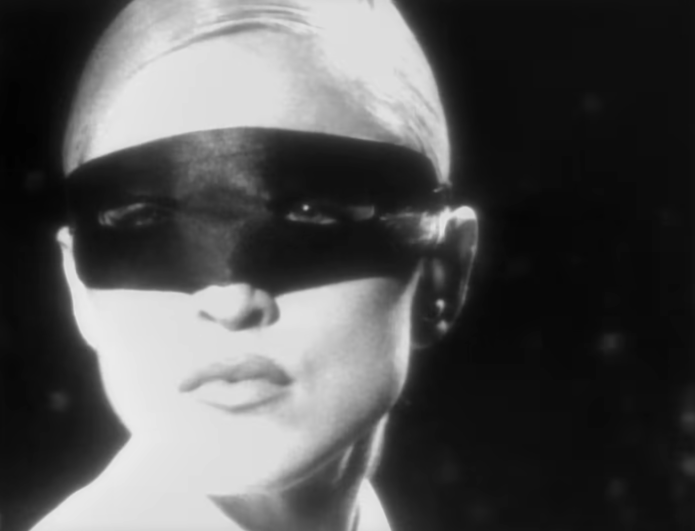 Madonna in her video for ‘Erotica’