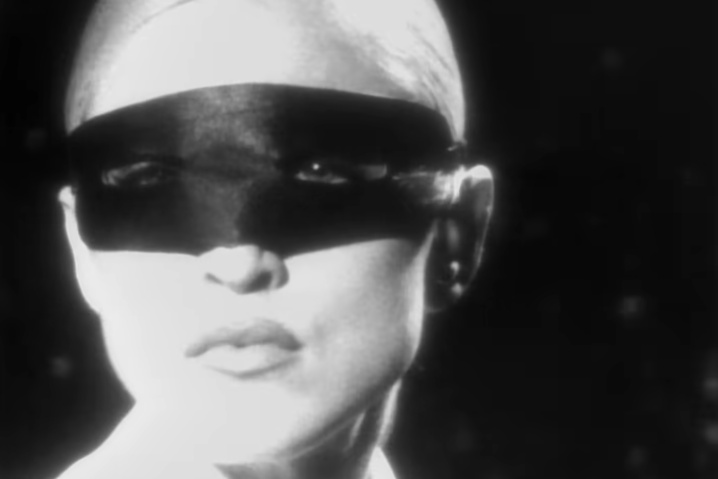 Madonna in her video for ‘Erotica’ (Warner Bros)