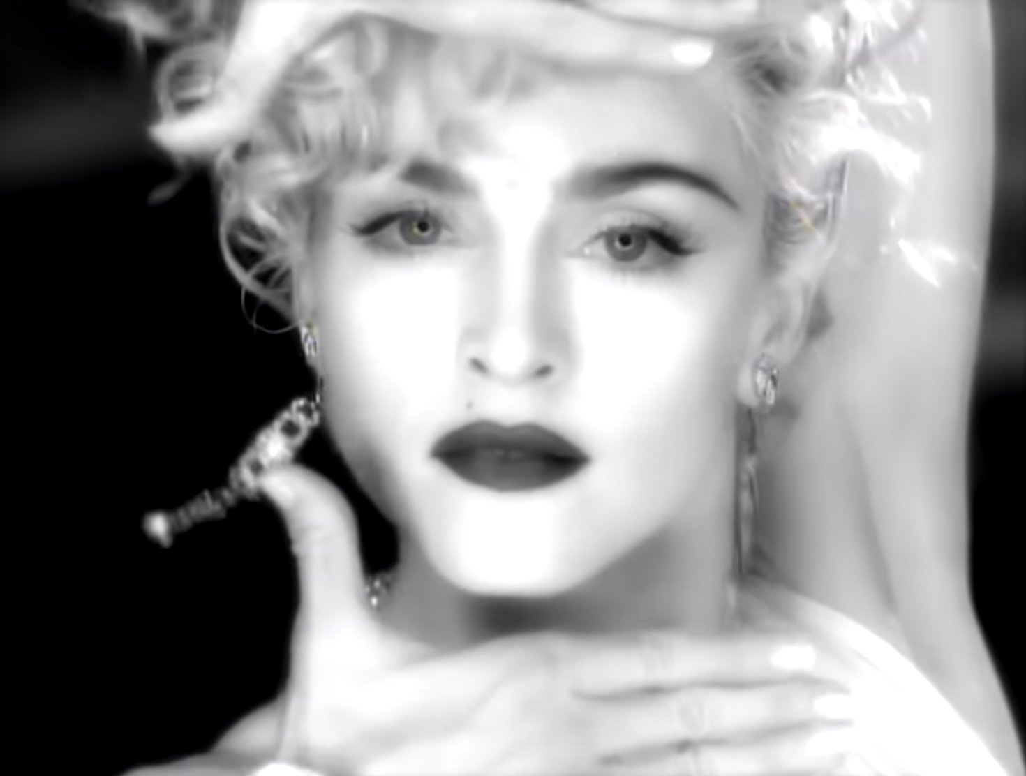 Madonna in her video for ‘Vogue’
