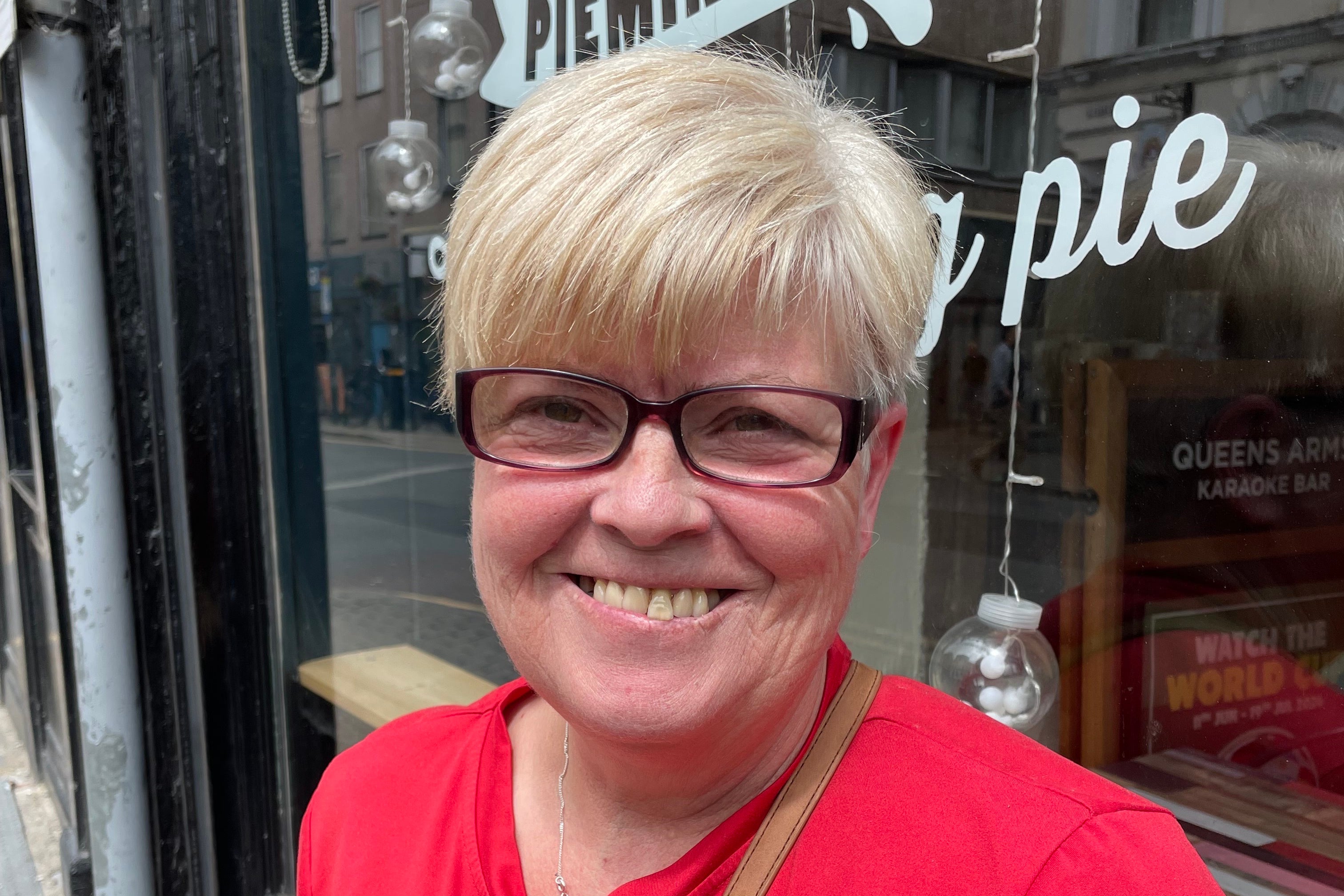 Tracey Morris, a cleaner from Hereford (The Independent)
