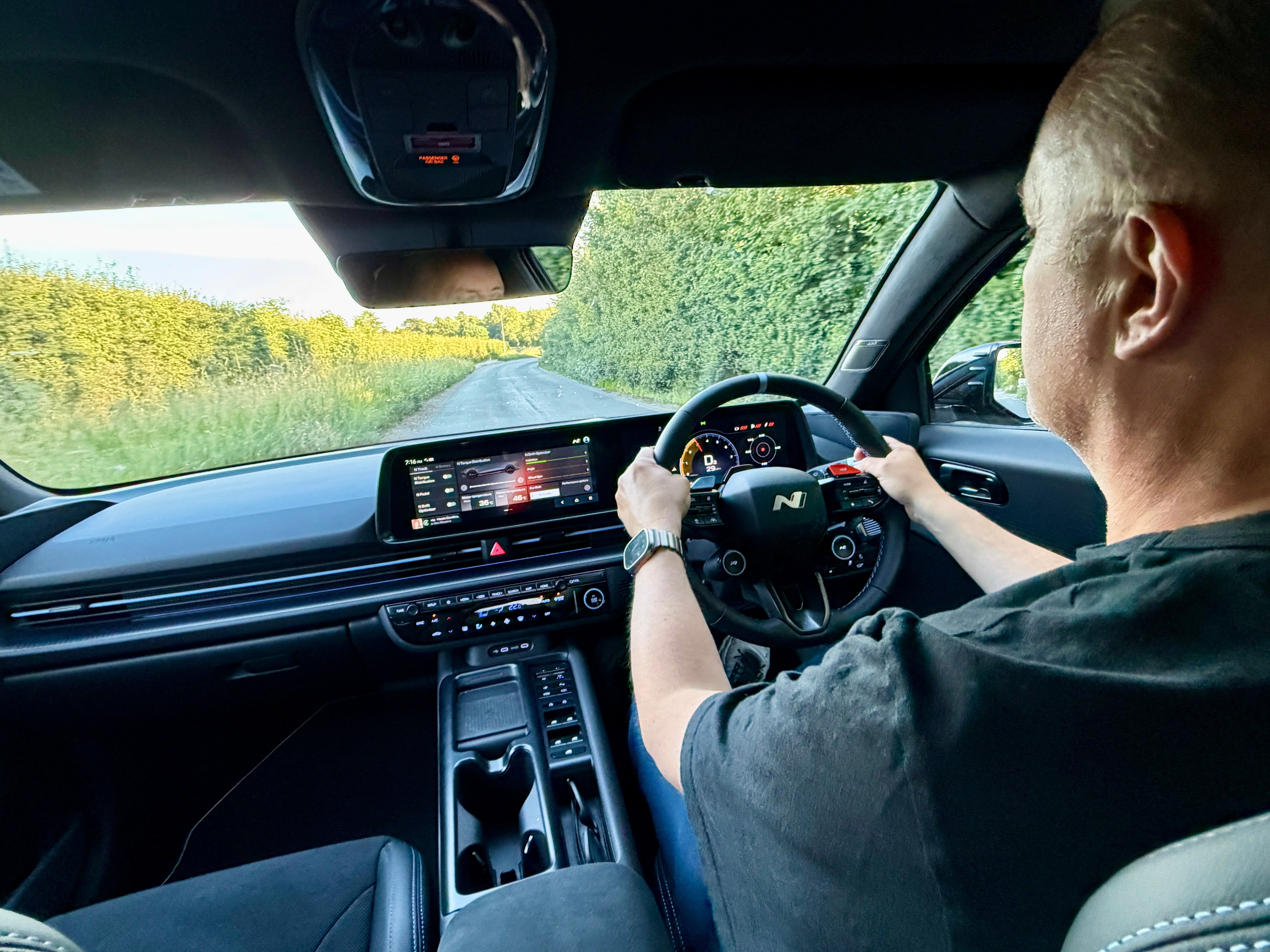 The Hyundai Ioniq 6 N is made for the track, but at home on everyday roads, too