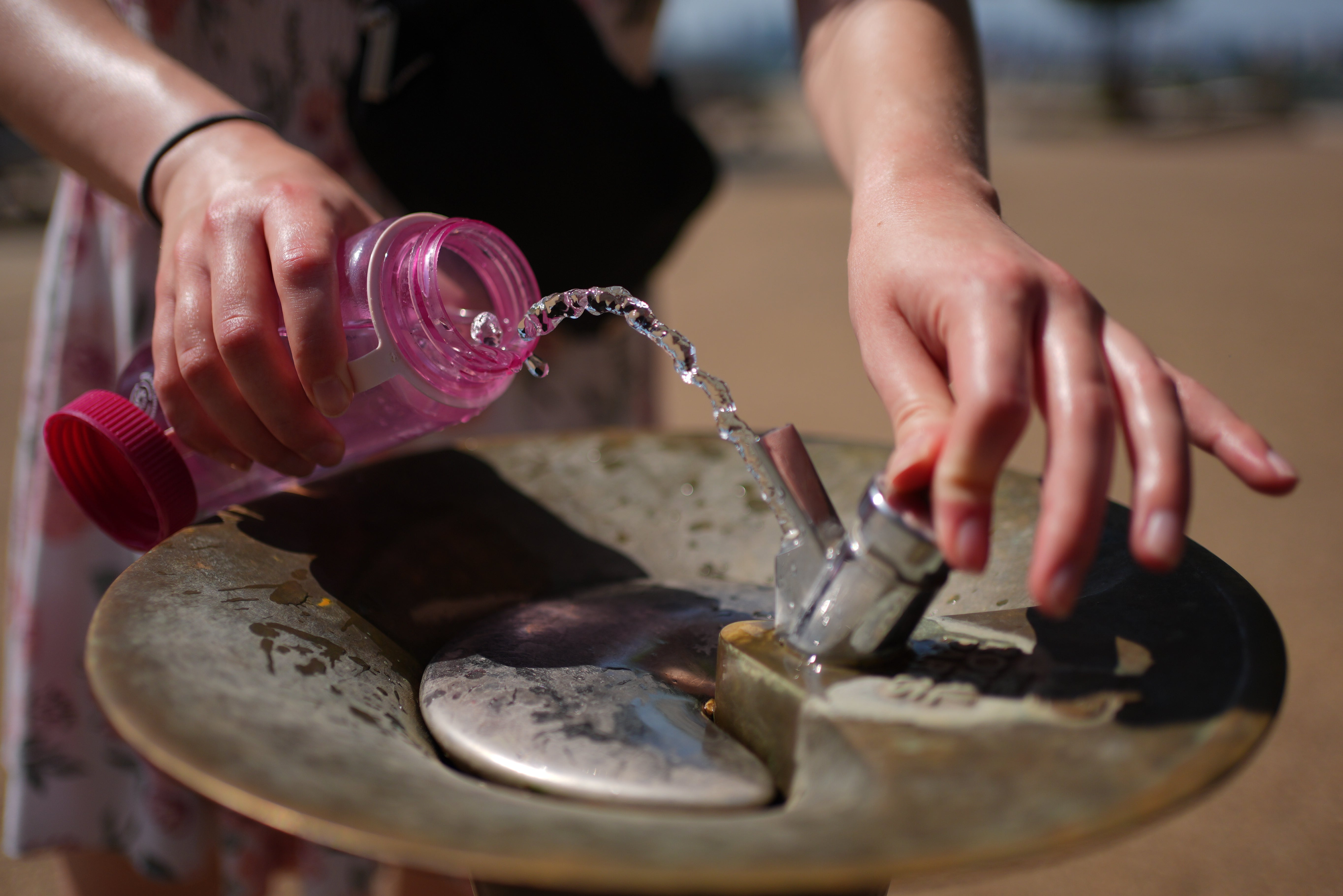 Not drinking enough water, which can cause dehydration, while overheating can make symptoms worse for people with heart or breathing problems