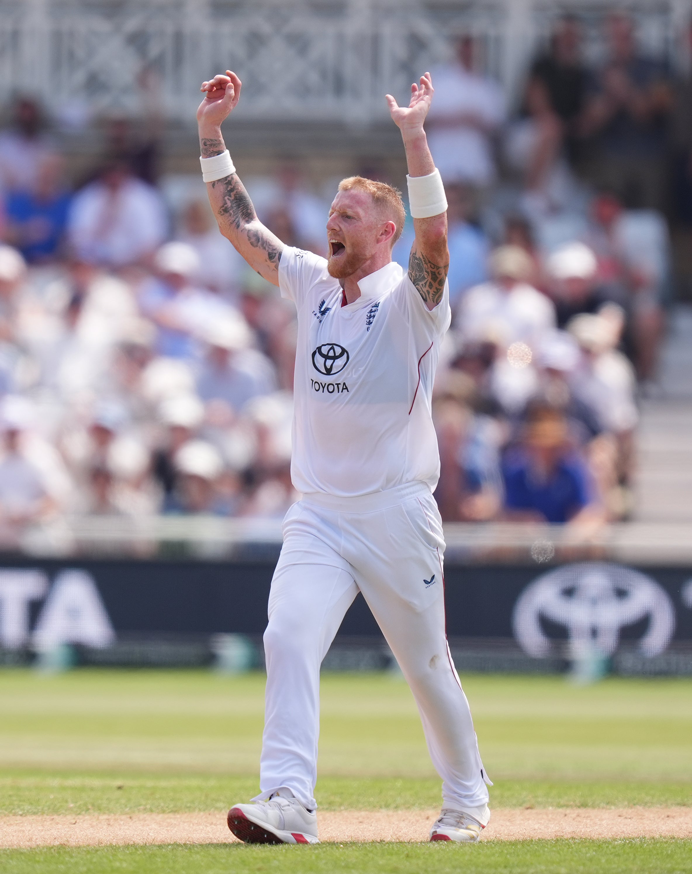 Ben Stokes led from the front on day two at Trent Bridge (Mike Egerton/PA)