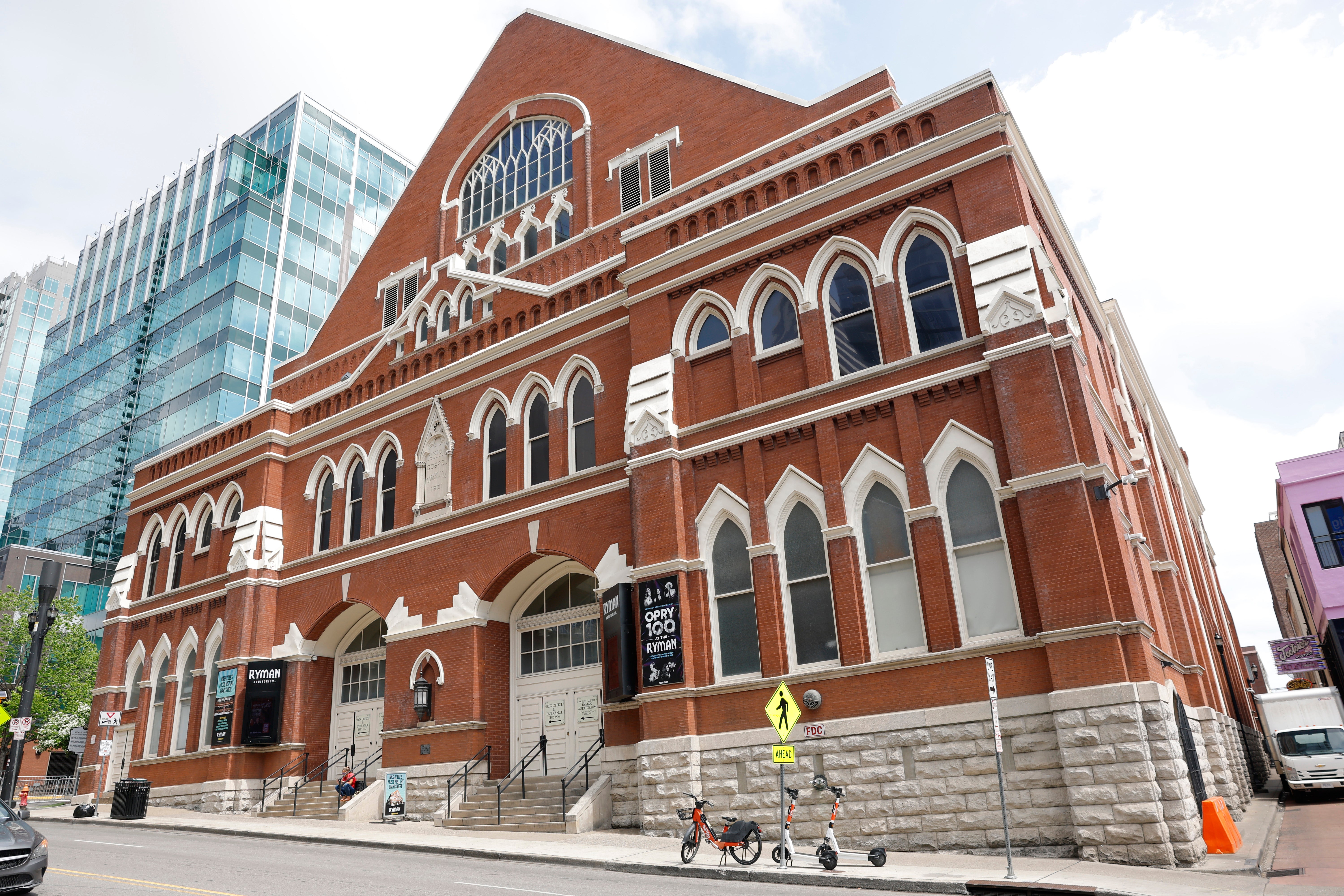 The Ryman, known as the ‘Mother Church of Country Music,’ has held performances from famed artists, including Bob Dylan, Ringo Starr and Harry Styles