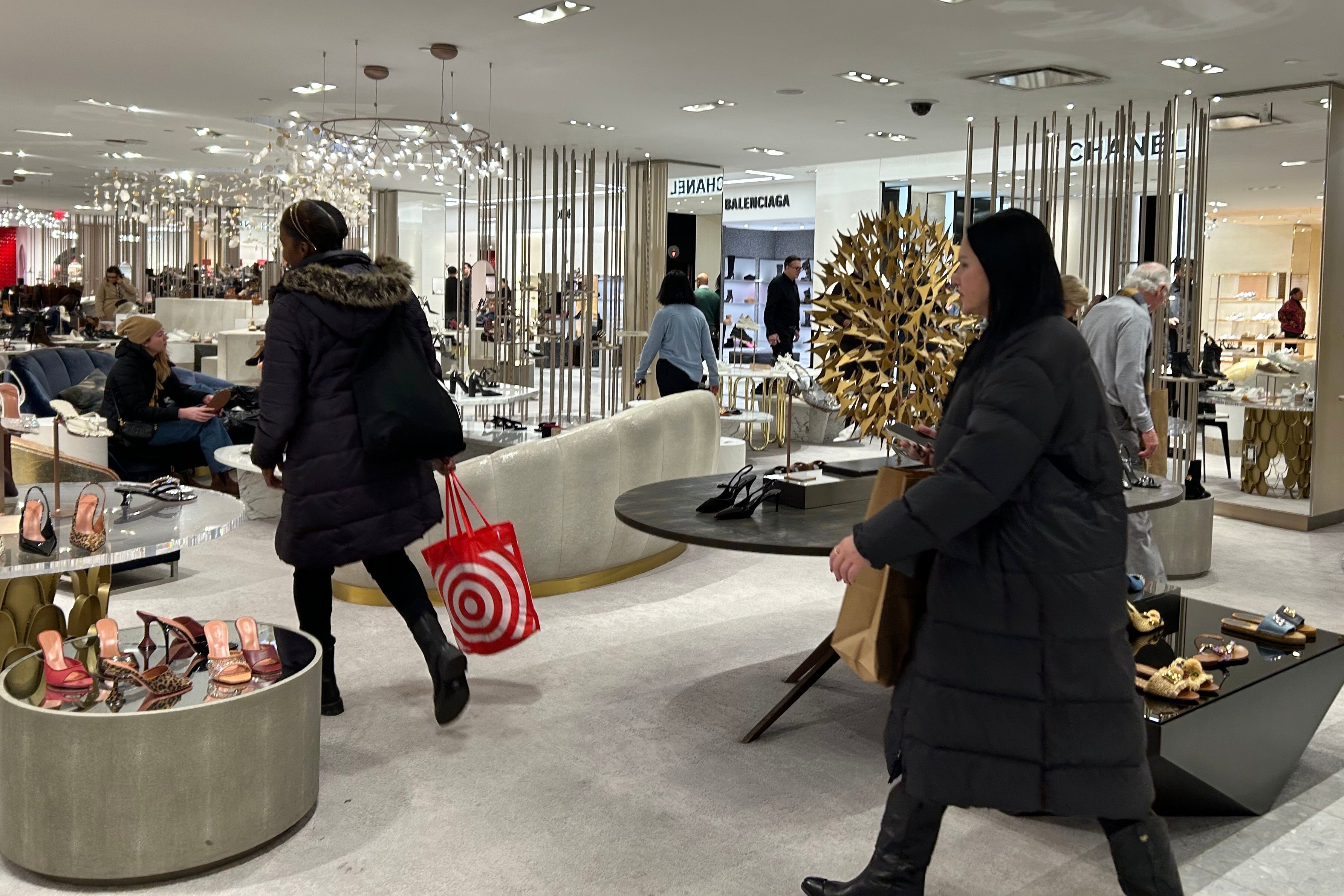 Wholesale remains the backbone of Saks’ business, accounting for about 75% of revenue, and the company says that share is expected to grow