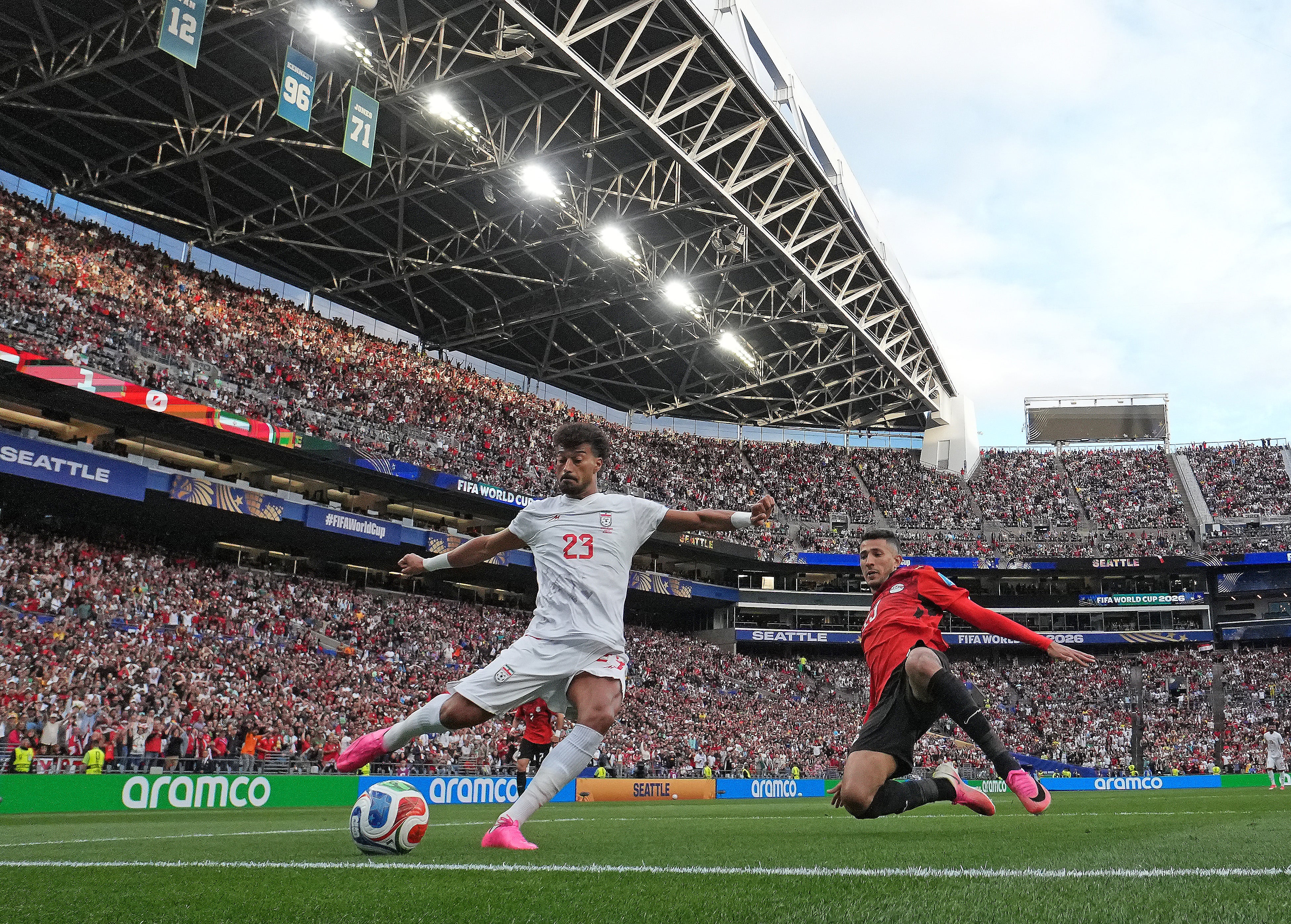 Ramin Rezaeian equalised for Iran