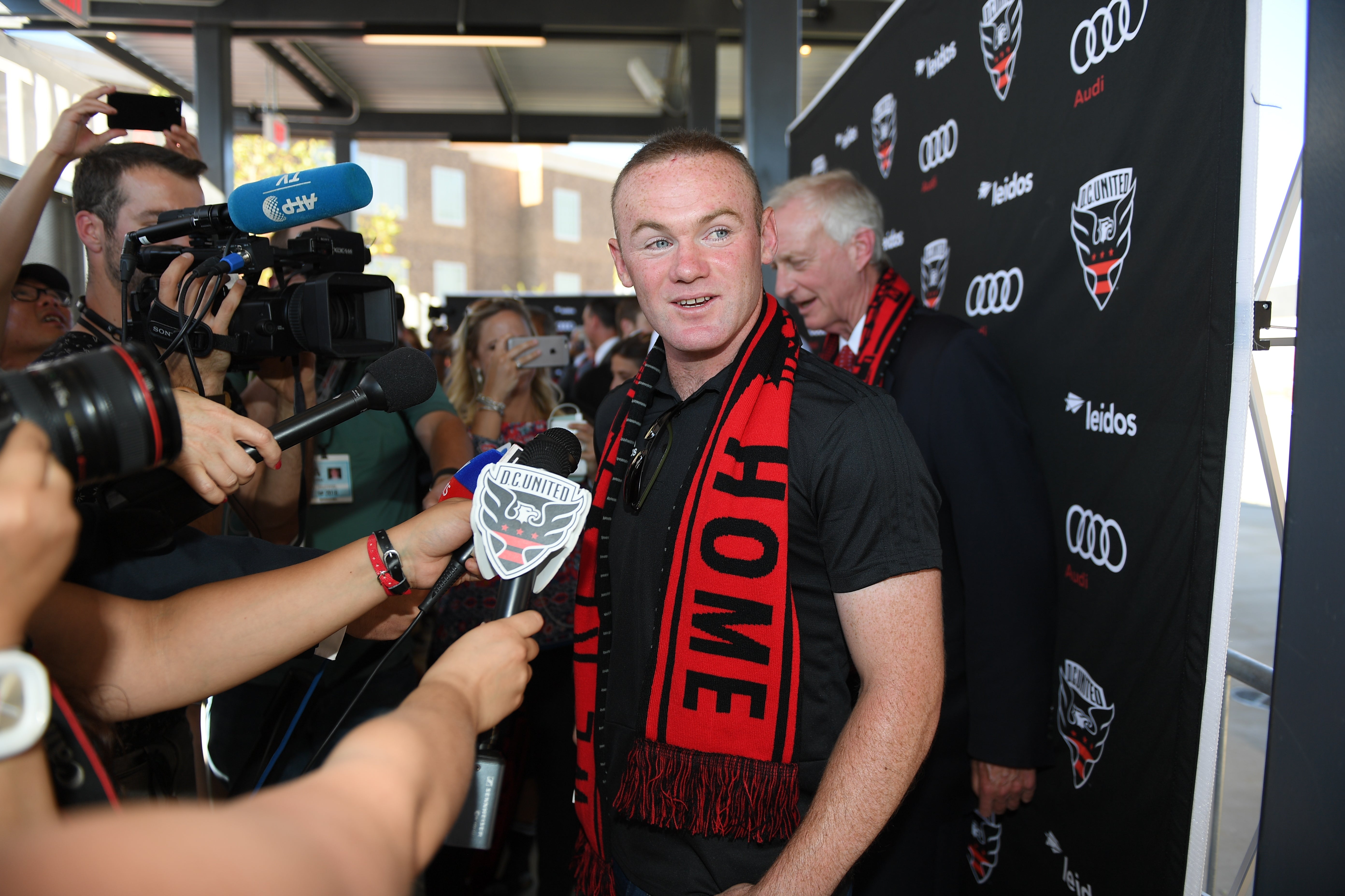 Rooney joined DC United on this day in 2018 (DC Handout/PA) (PA Media)