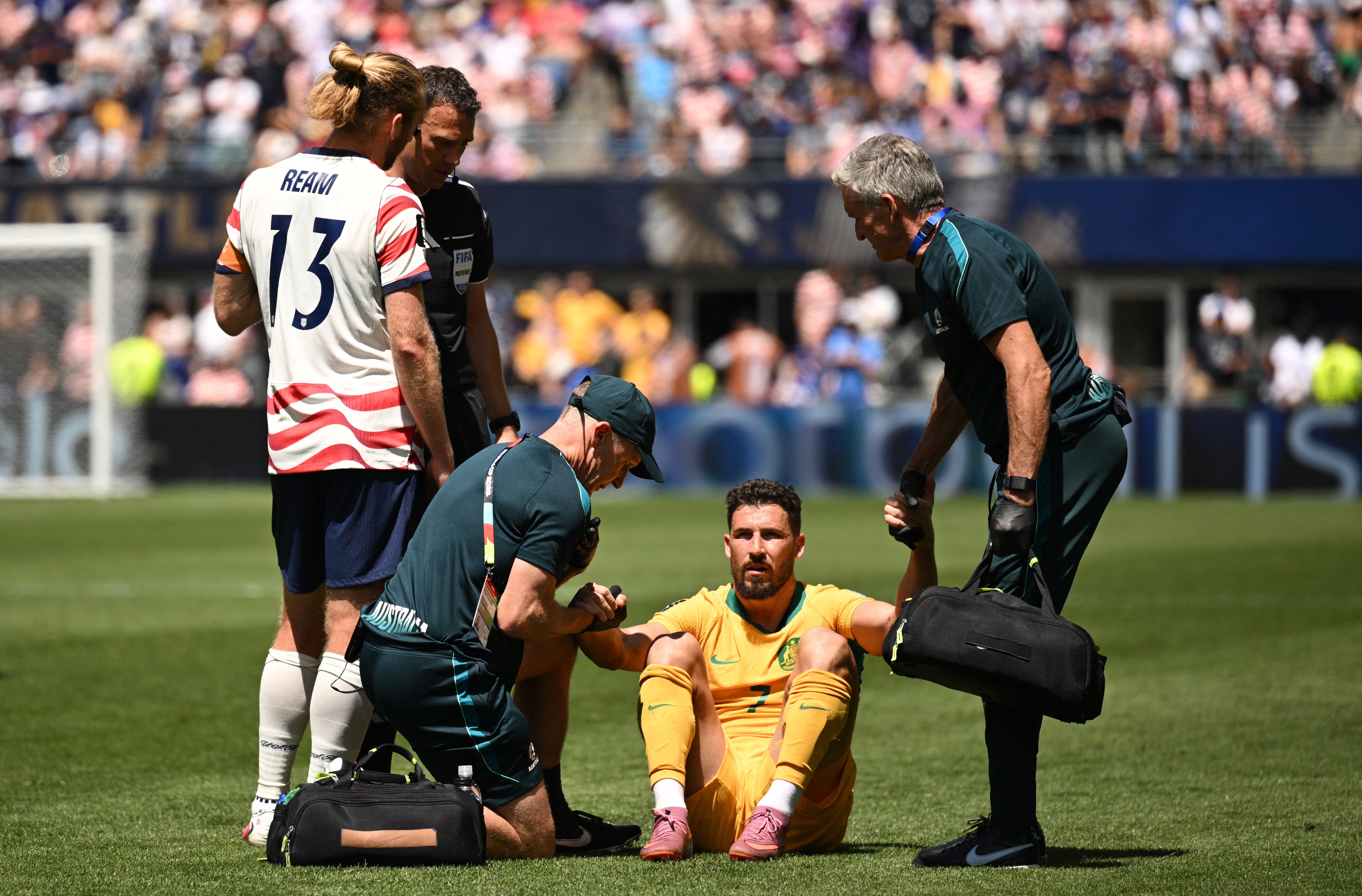 Mathew Leckie is out for the tournament