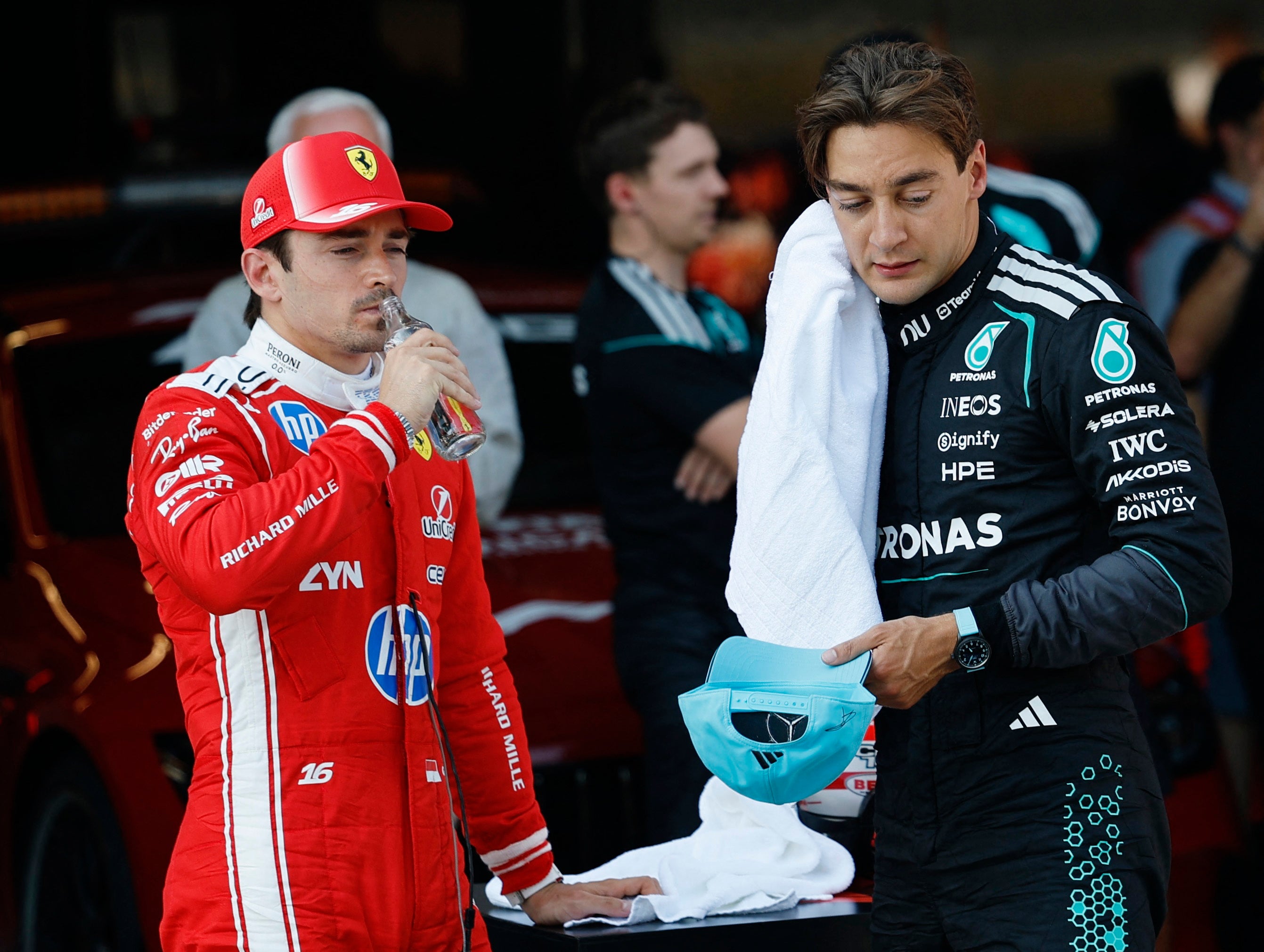 George Russell secured pole position for the Austrian Grand Prix, outpacing Charles Leclerc by 0.236 seconds