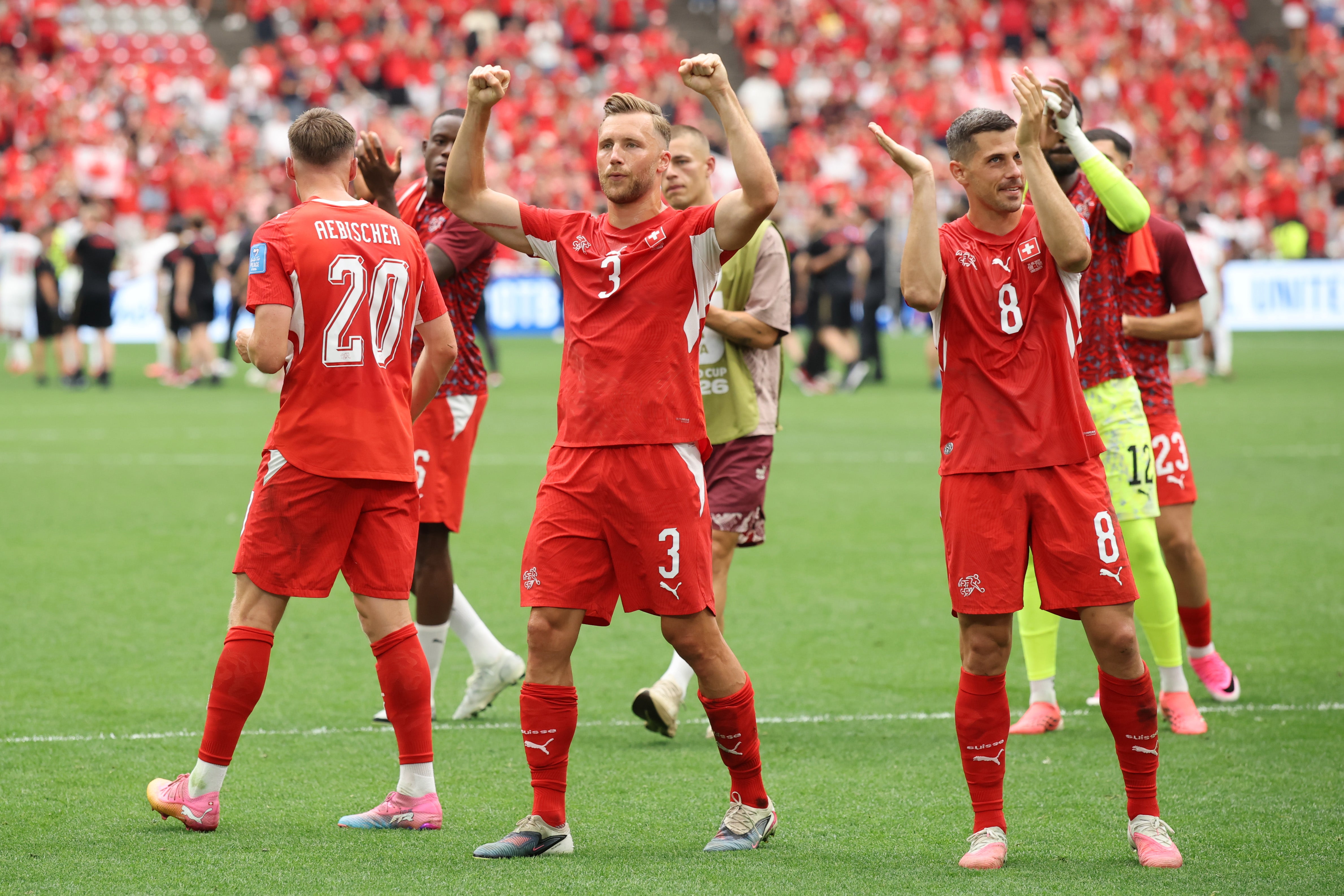 Switzerland are into the last 16