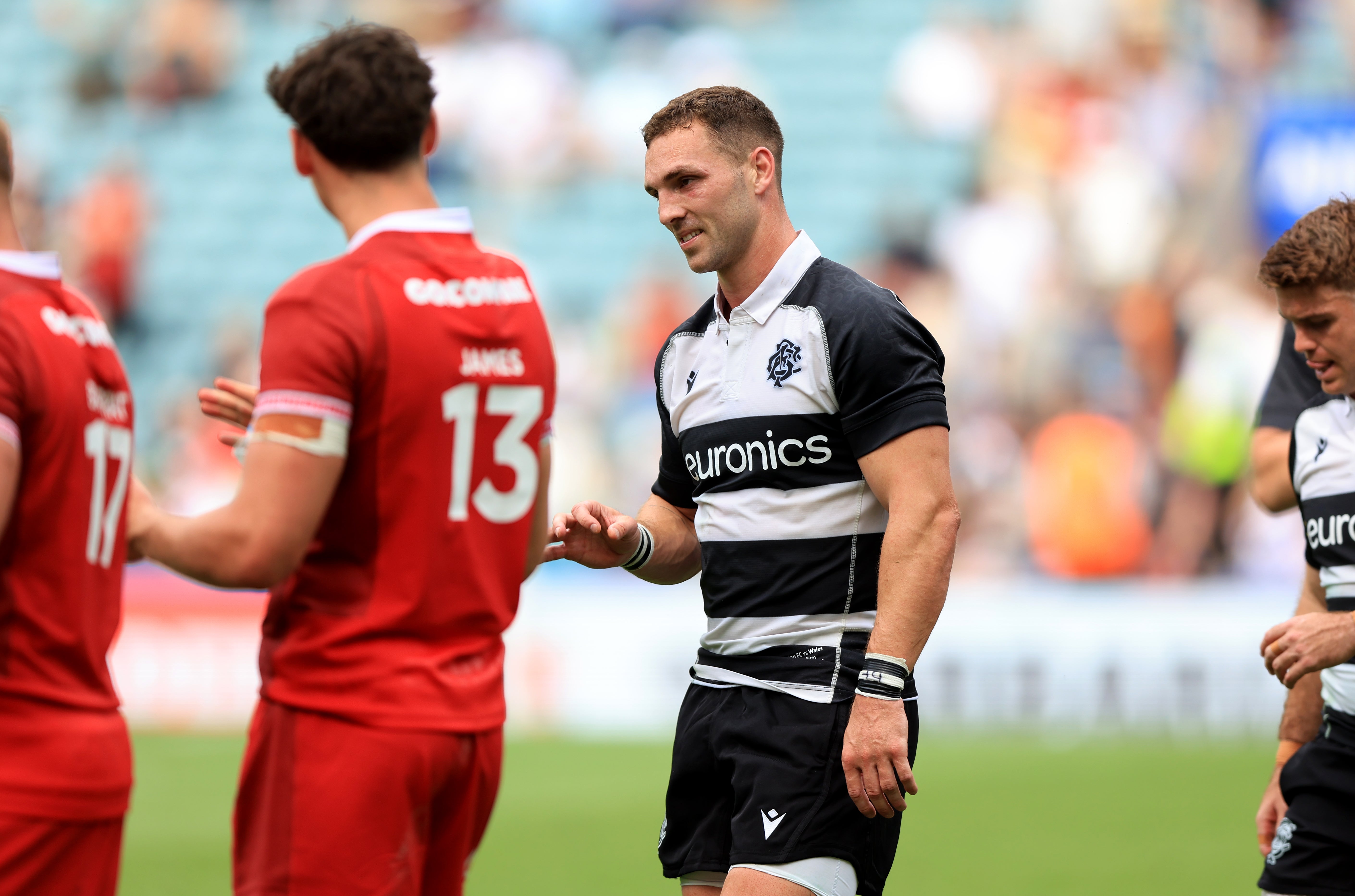 Wales great George North brought down the curtain on his career against the country