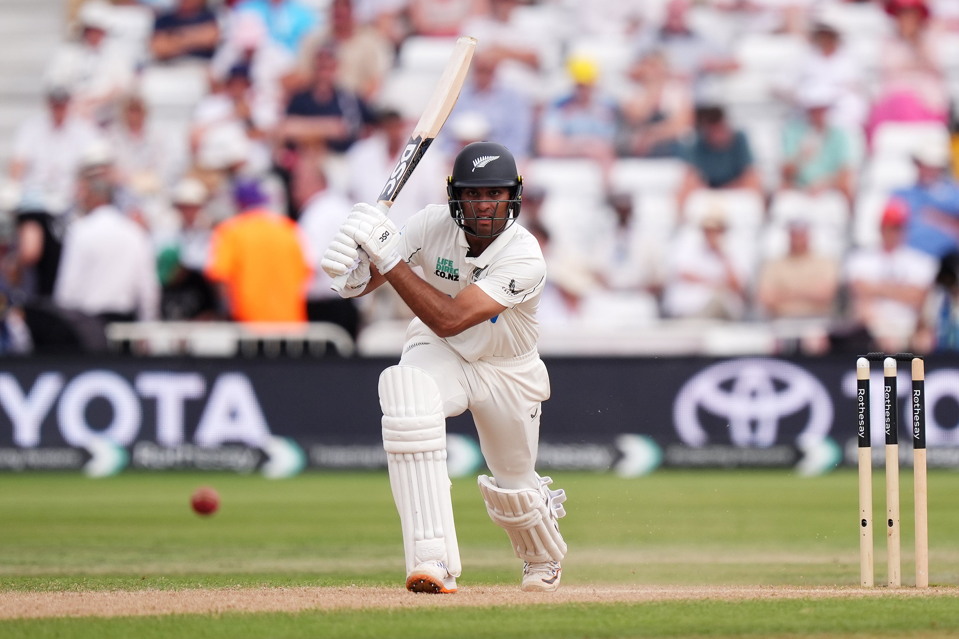Rachin Ravindra made a determined 60 not out