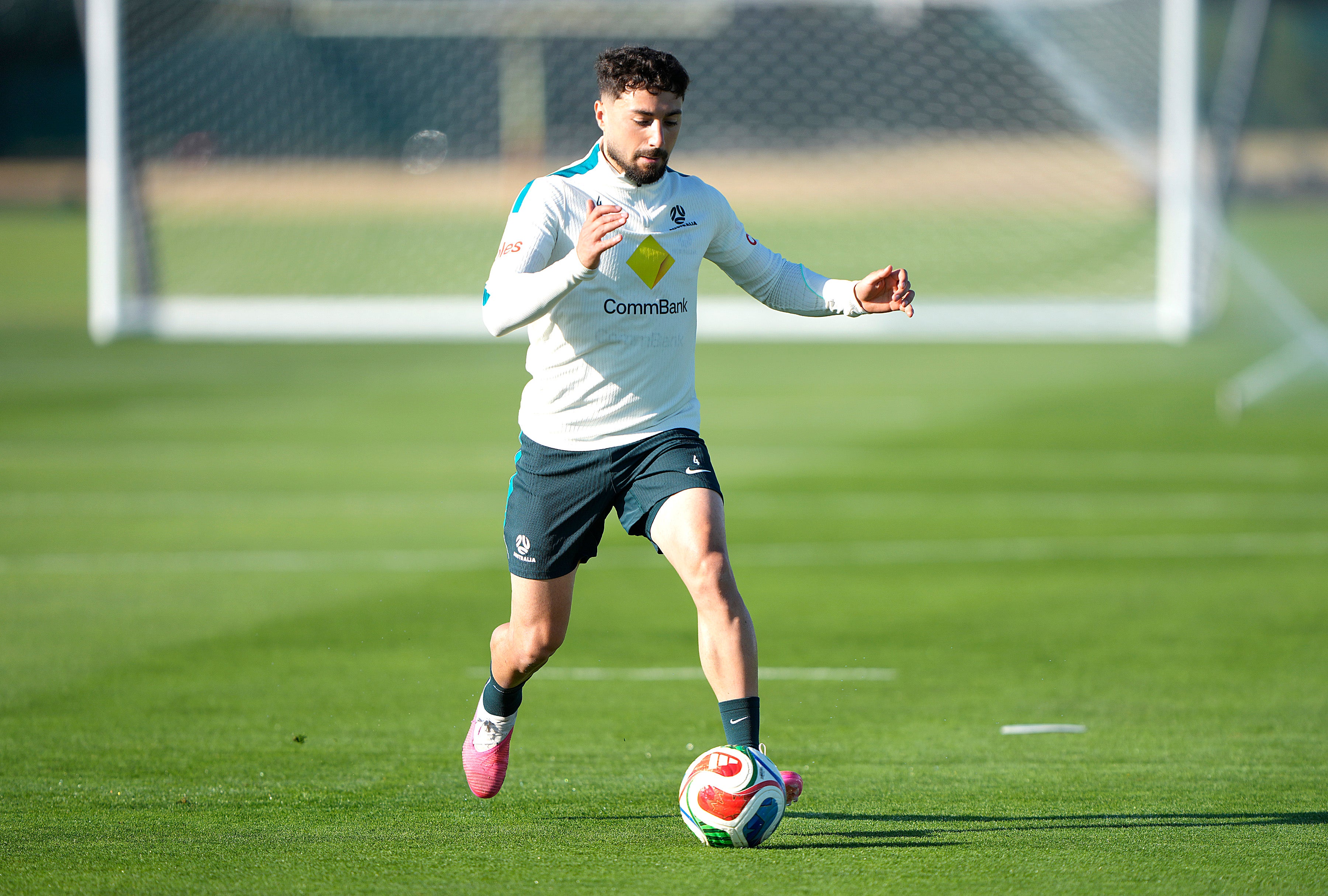 Jacob Italiano picked up an injury in Australia training