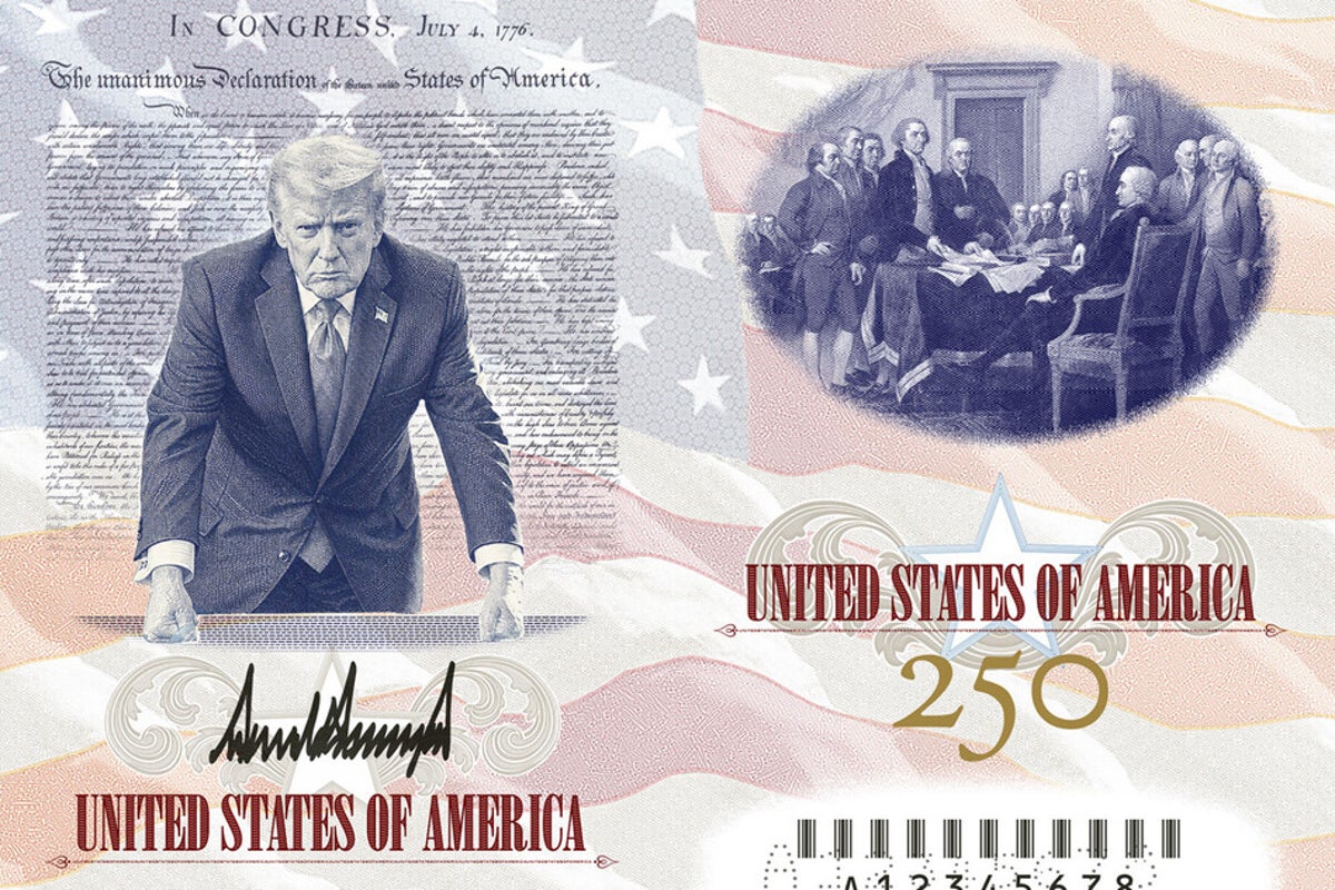 Trump’s new passport design of him looming in front of Declaration of Independence draws horrified reactions – UK Times Trump’s new passport design of him looming in front of Declaration of Independence draws horrified reactions – UK Times