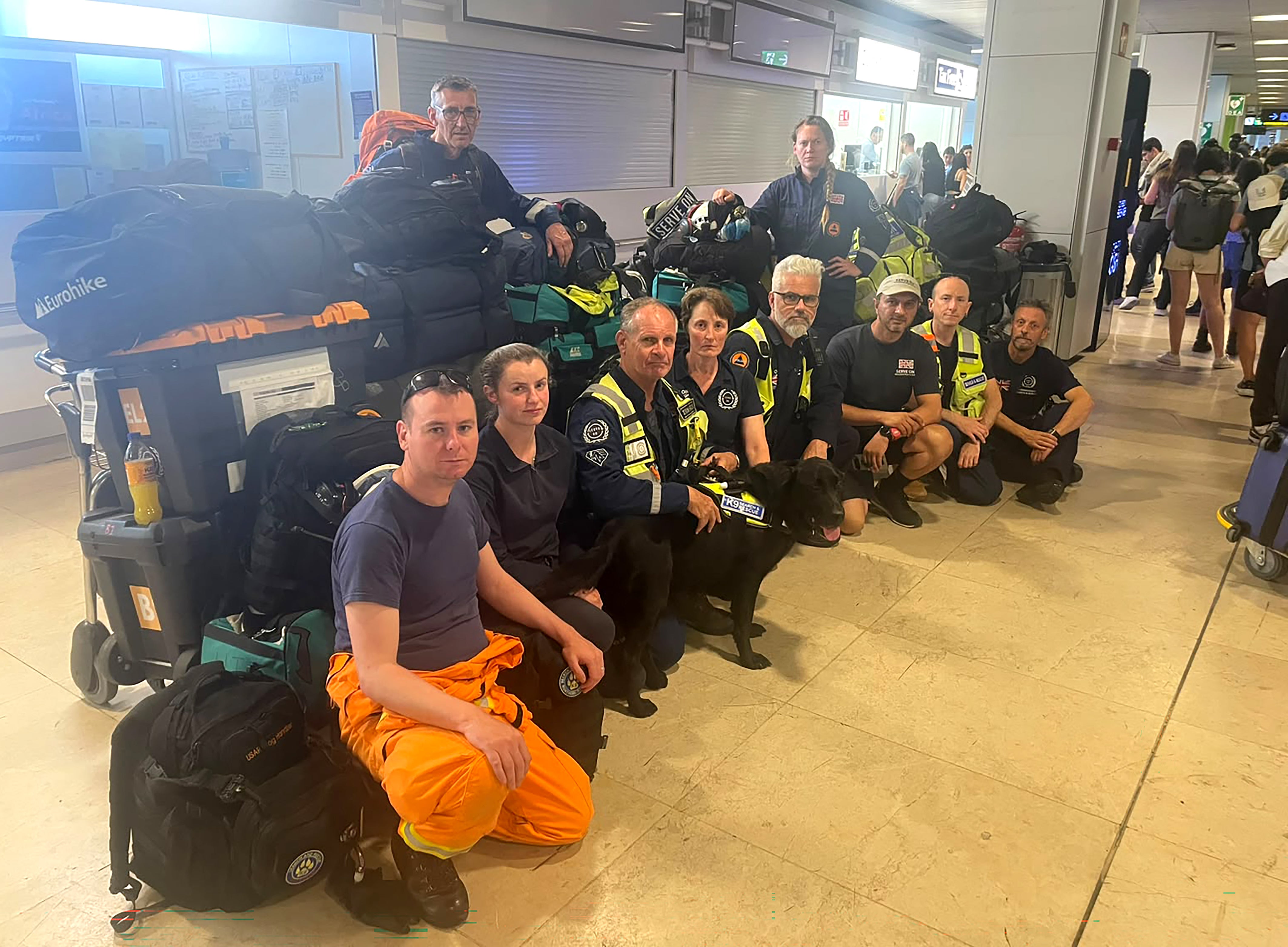 The team hopes to help use their search and rescue experience and equipment to find survivors buried under rubble in Venezuela (Serve On/PA) (PA Media)