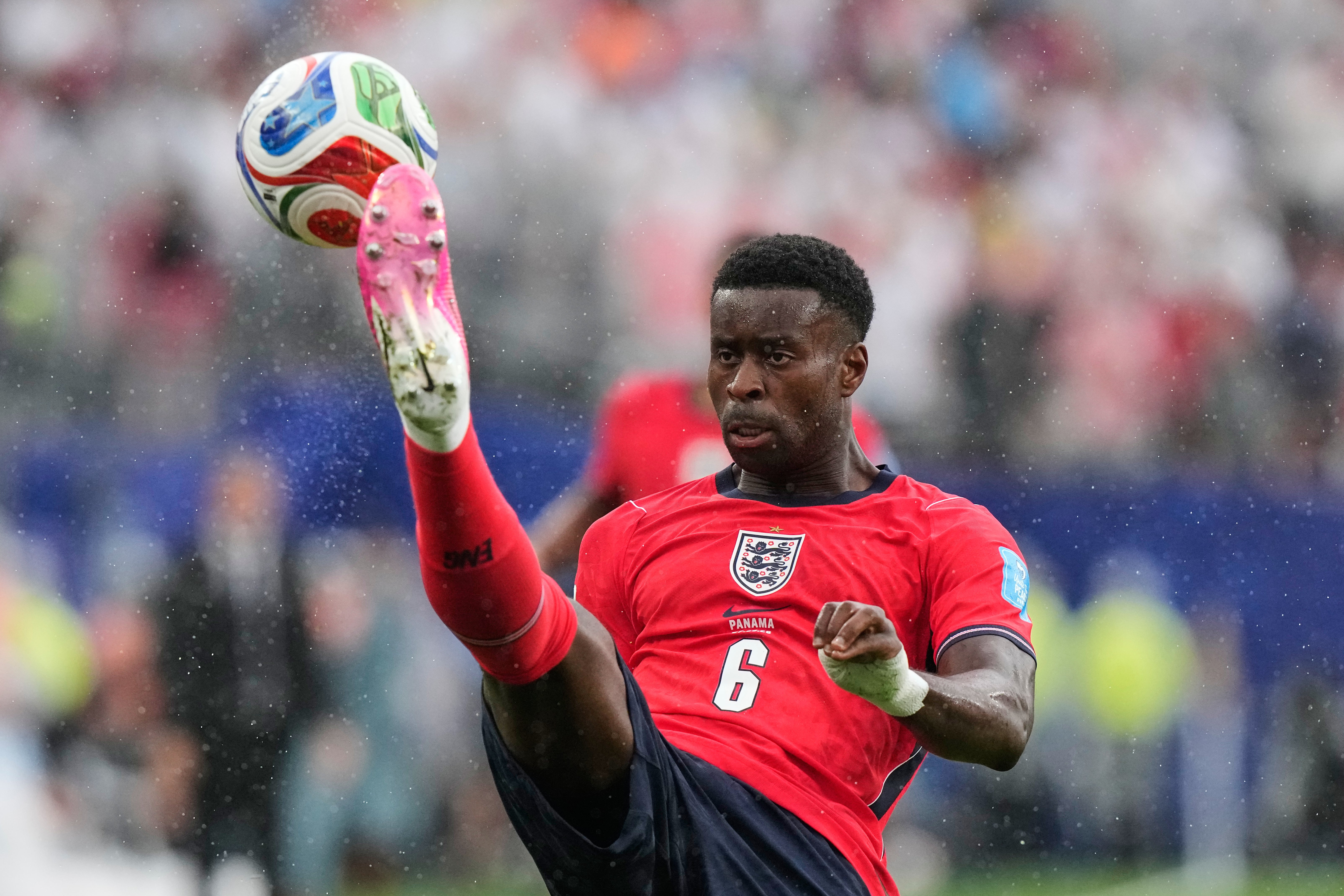 Marc Guehi in action for England against Panama