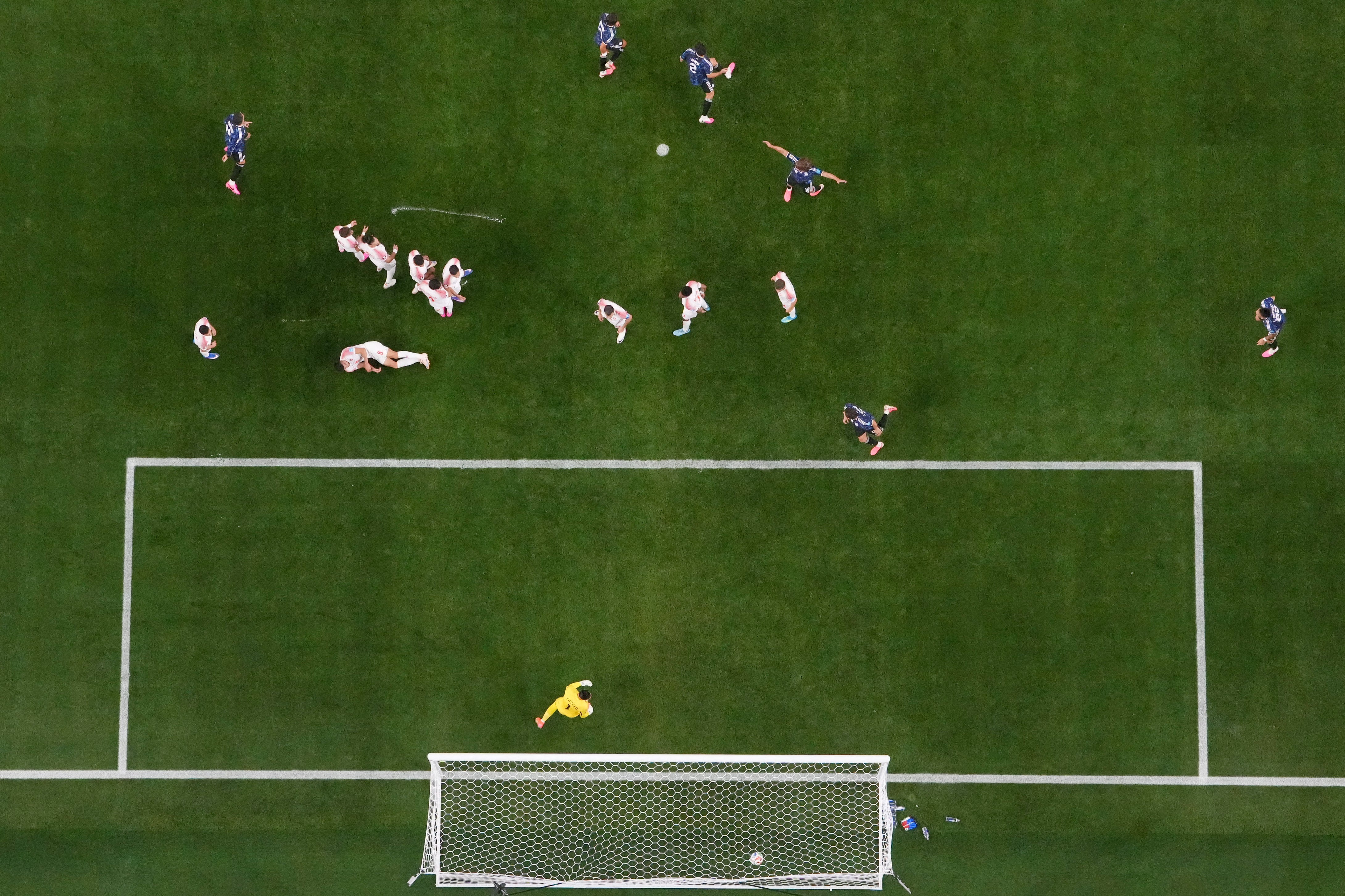 Giovani Lo Celso curled home a free kick (Reuters)