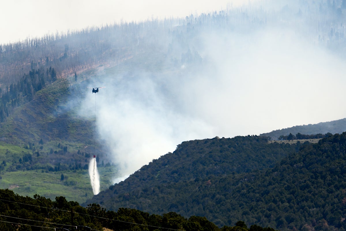 Three firefighters killed while tackling major wildfires along Colorado-Utah border