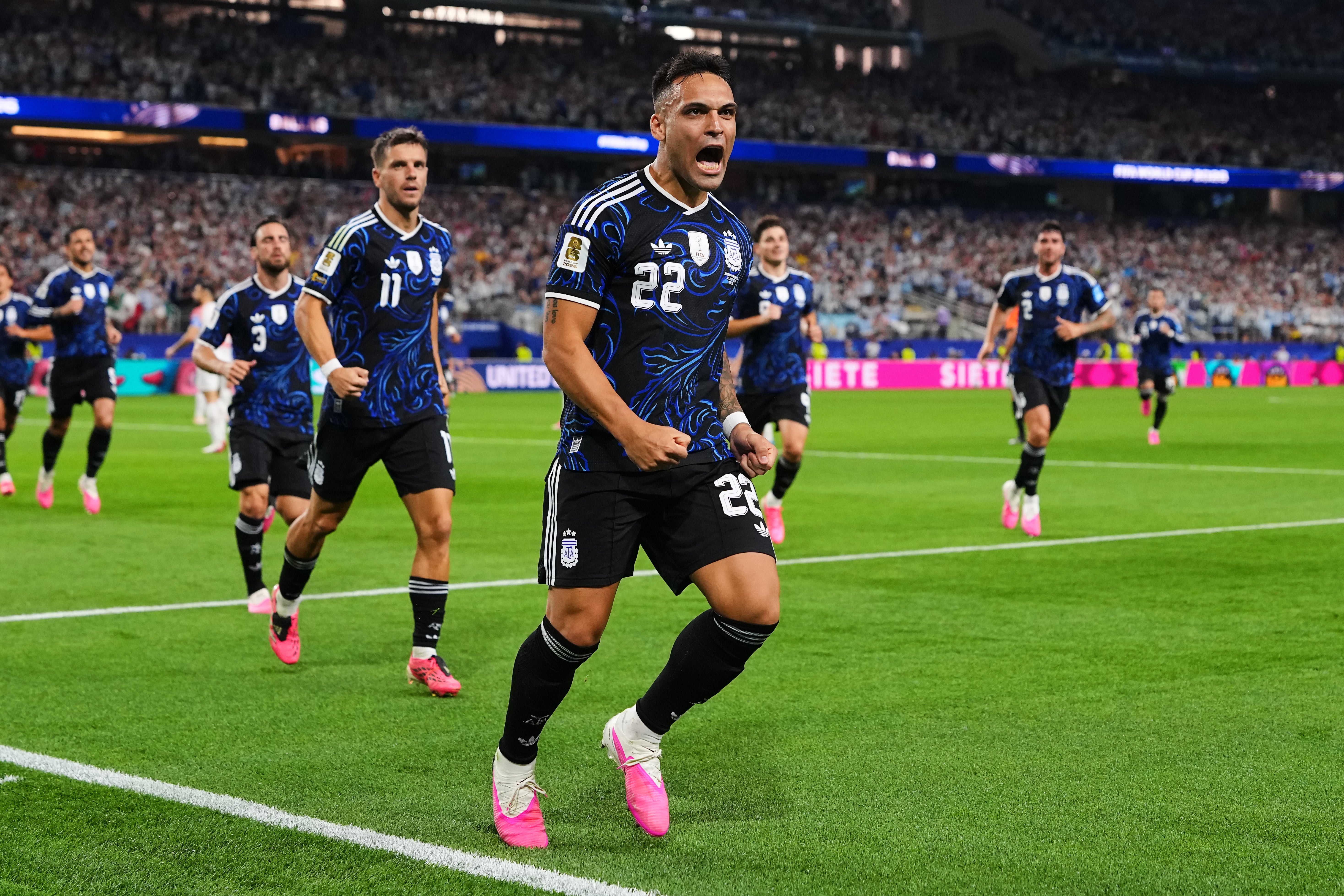 MUNDIAL-ARGENTINA JORDANIA