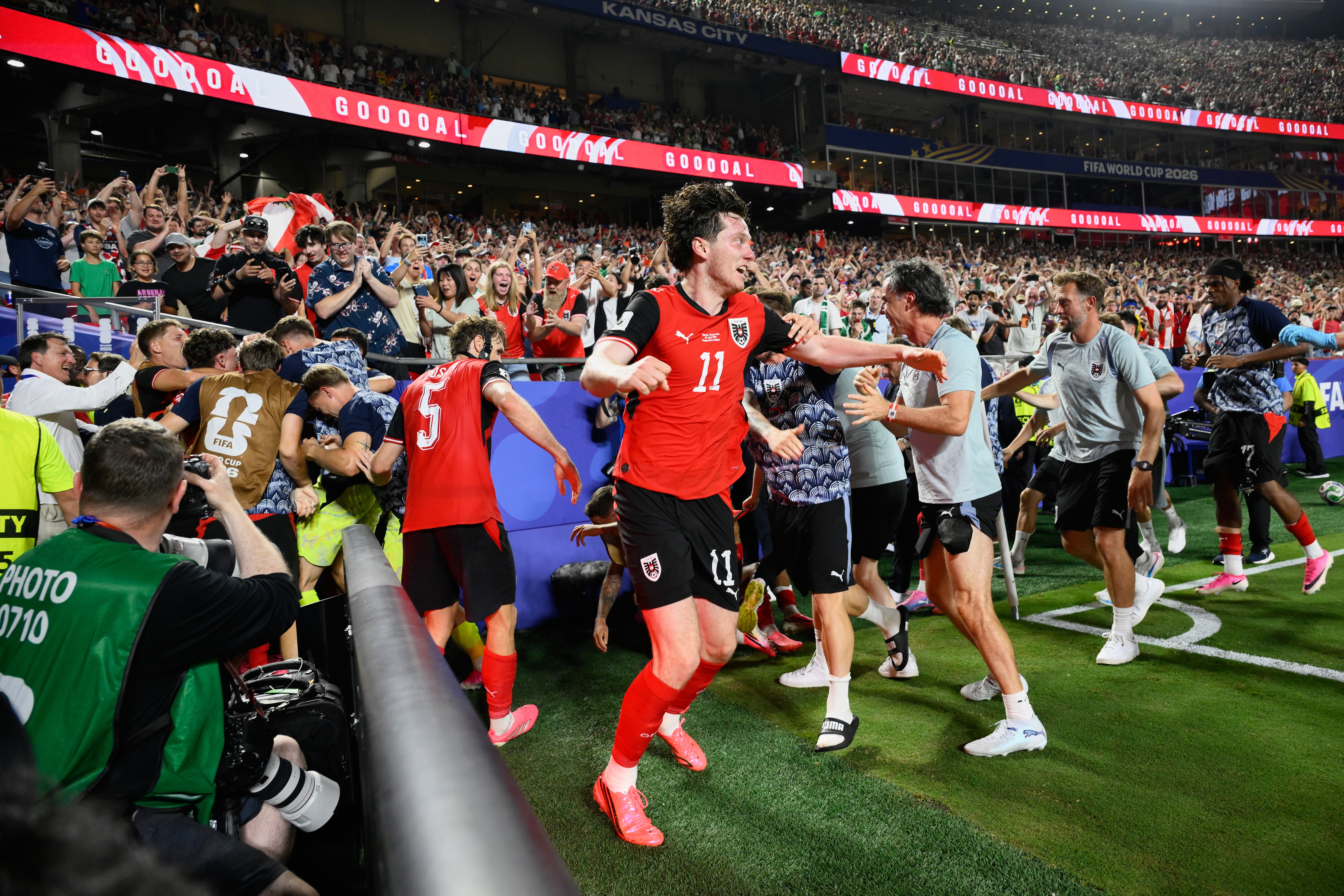 Austria and Algeria played out an entertainingly chaotic end to the group stage