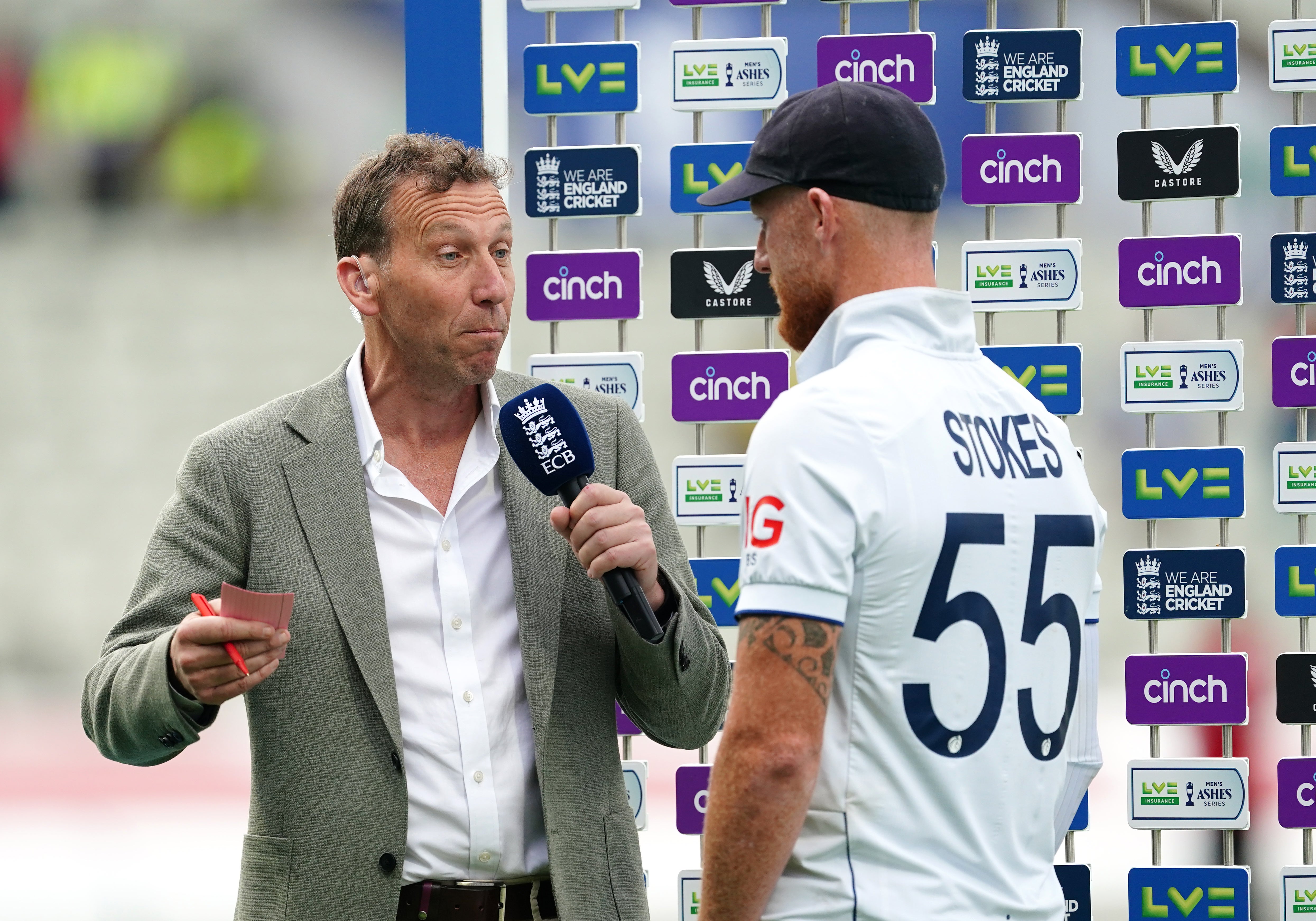 Michael Atherton was amazed by the news of Ben Stokes’ international retirement (Mike Egerton/PA)
