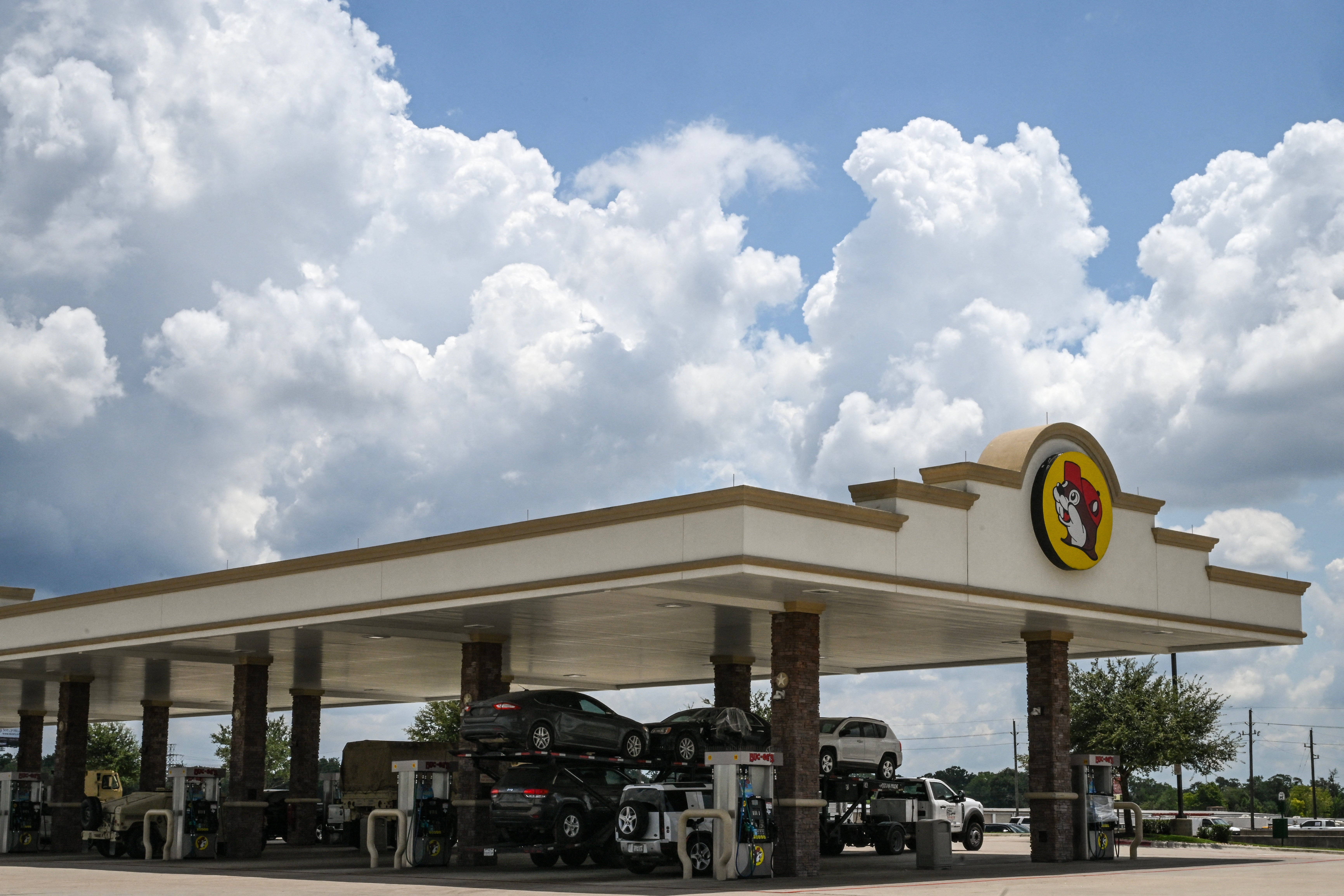 Each Buc-ee’s location has a surplus of gas pumps, making them a spectacle for tourists visiting