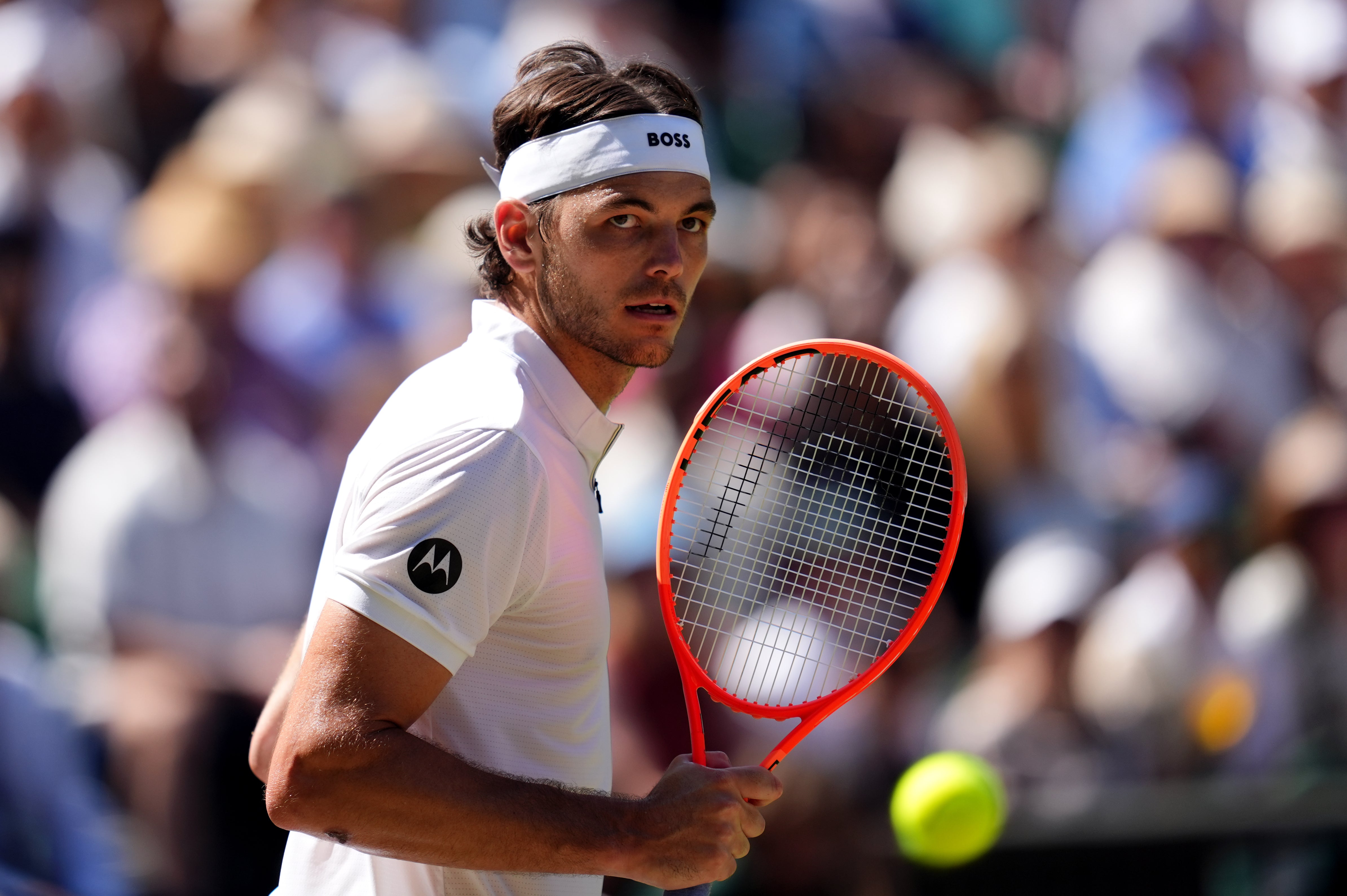 Jack Draper will face Taylor Fritz on Tuesday (Adam Davy/PA)
