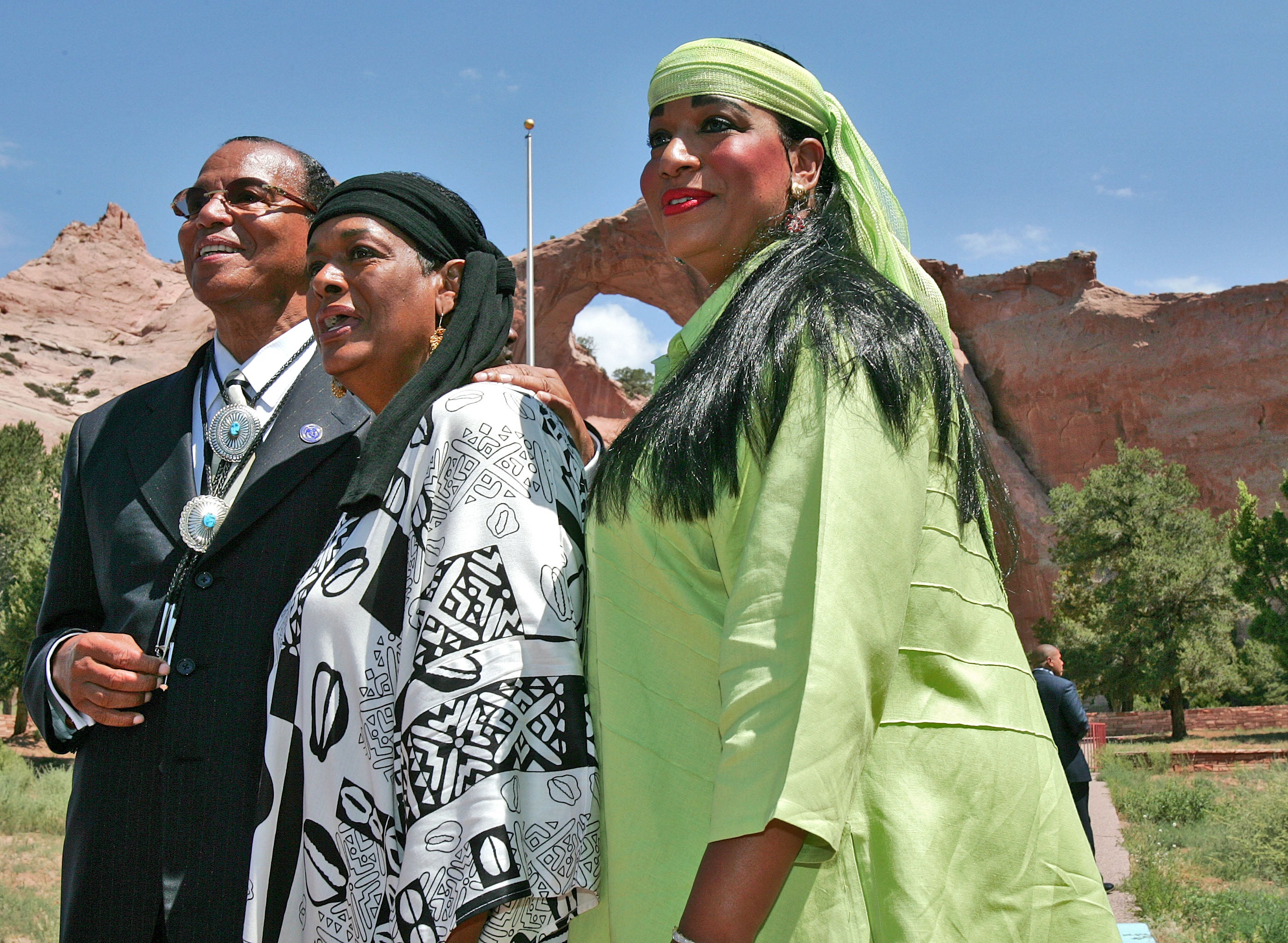 Khadijah Farrakhan converted to Islam in 1955, the same year that her husband joined the Chicago-based movement after being heavily influenced Malcolm X (Associated Press)