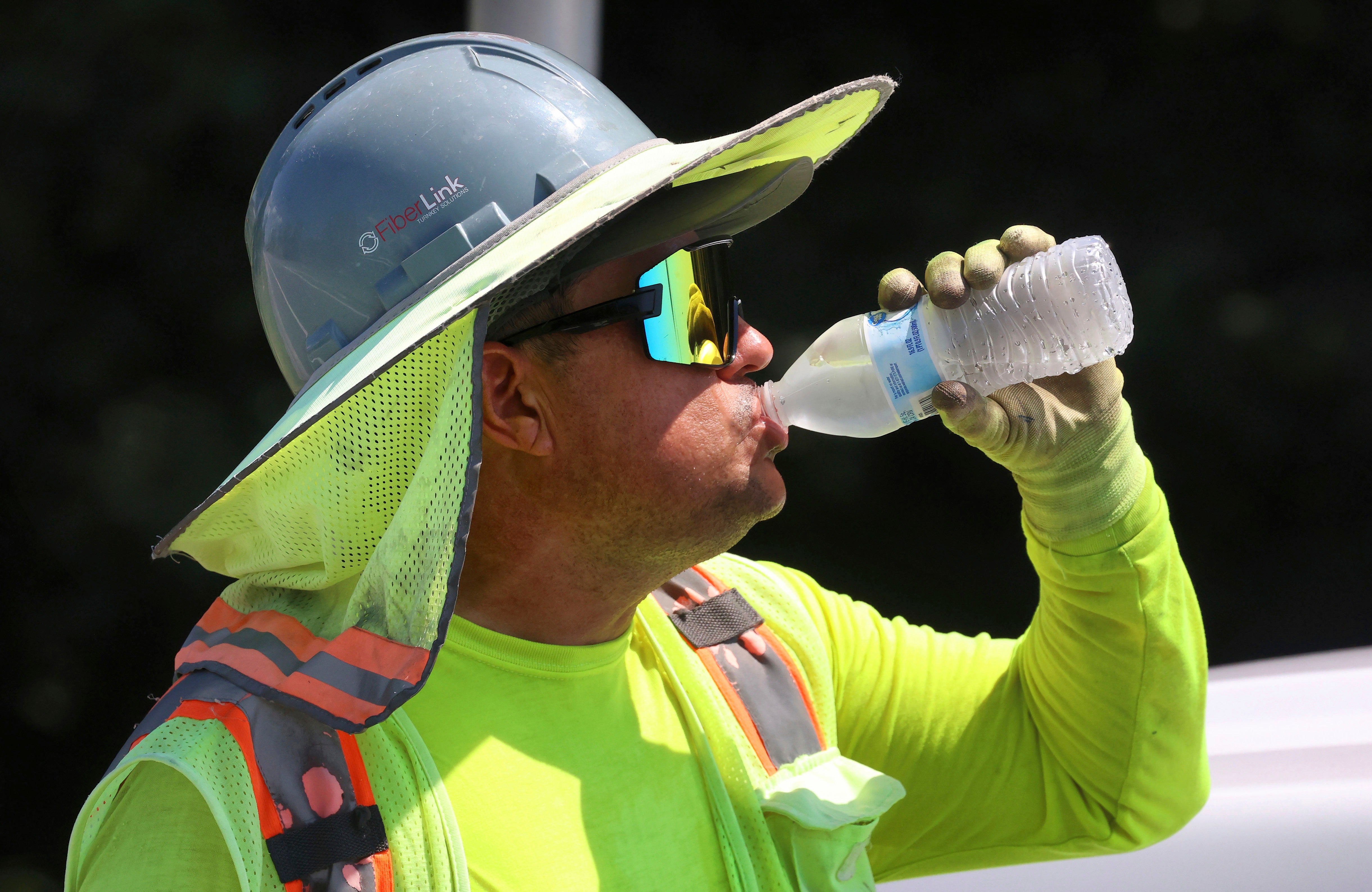 More than 130 million Americans in southern and Great Plains states were under moderate to severe heat risk over the weekend, a figure expected to grow as the week progresses and temperatures intensify