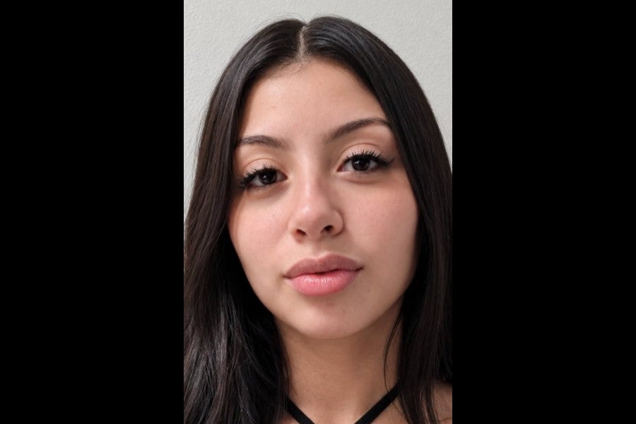Kitty Mia Diaz, 21, is one of three women charged with murder in connection with the fatal stabbing of Caroline Peña