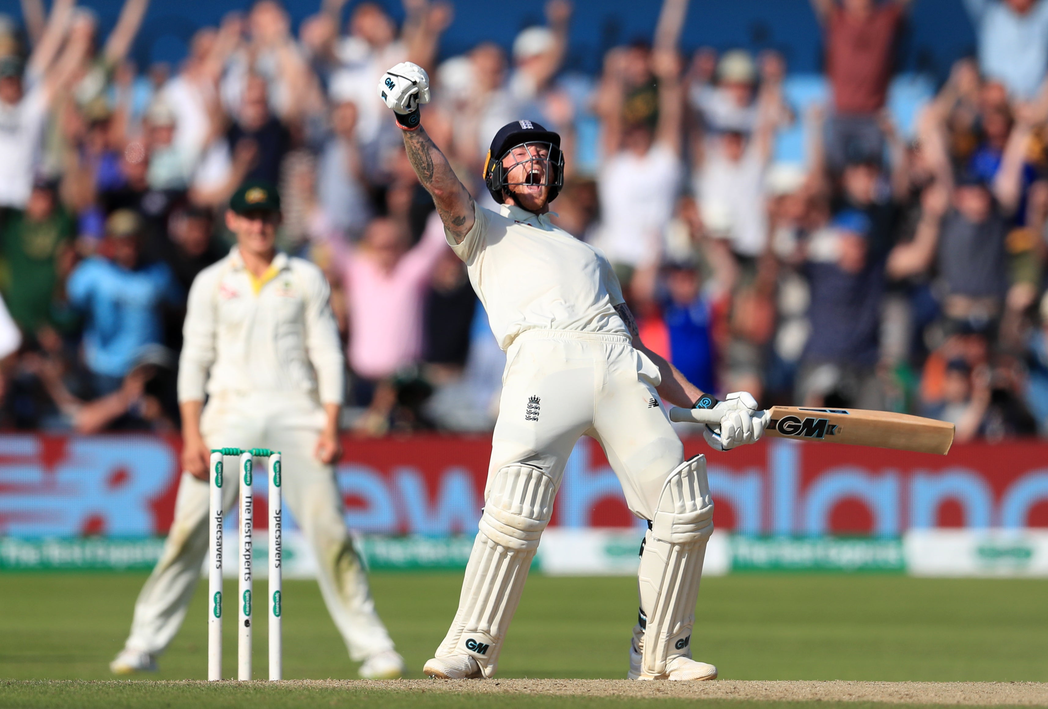 Ben Stokes celebrates (Mike Egerton/PA)