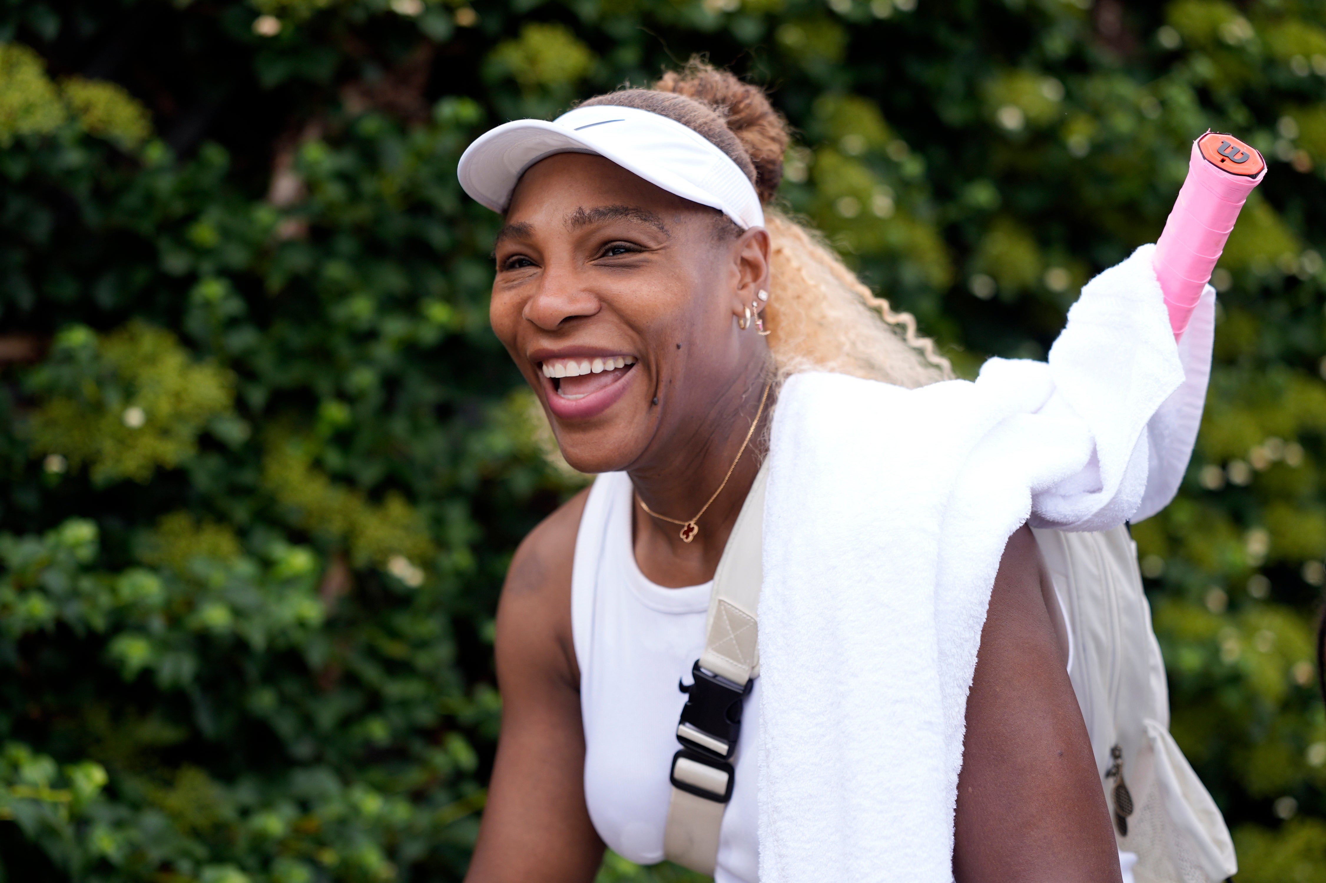 "She was in great spirits. She’s having fun which I loved seeing, even more than her tennis," Vonn remarked on Williams recent doubles victory at Queen’s Club
