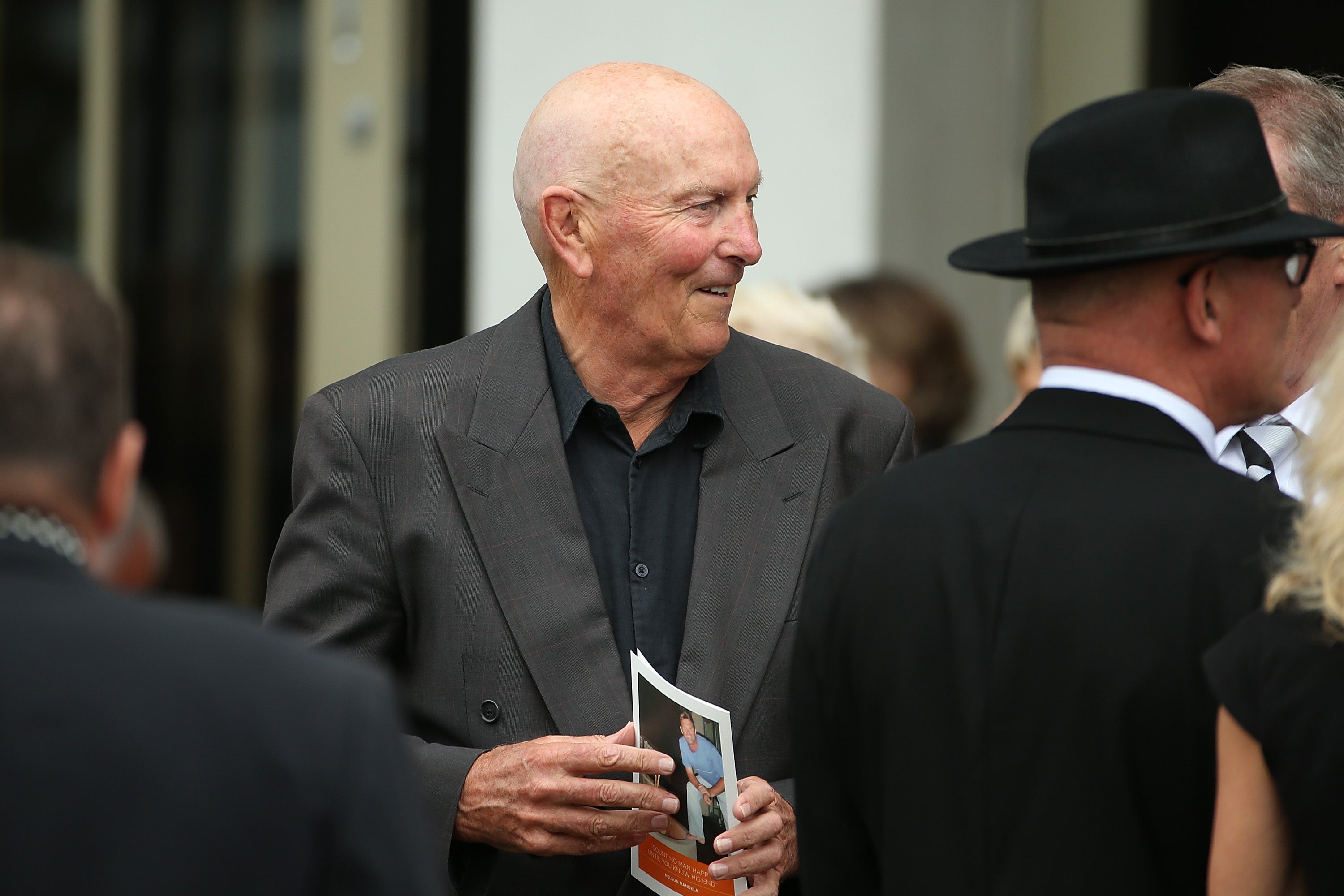 Les Mills, pictured in 2016, had a distinguished career in athletics before launching his fitness brand
