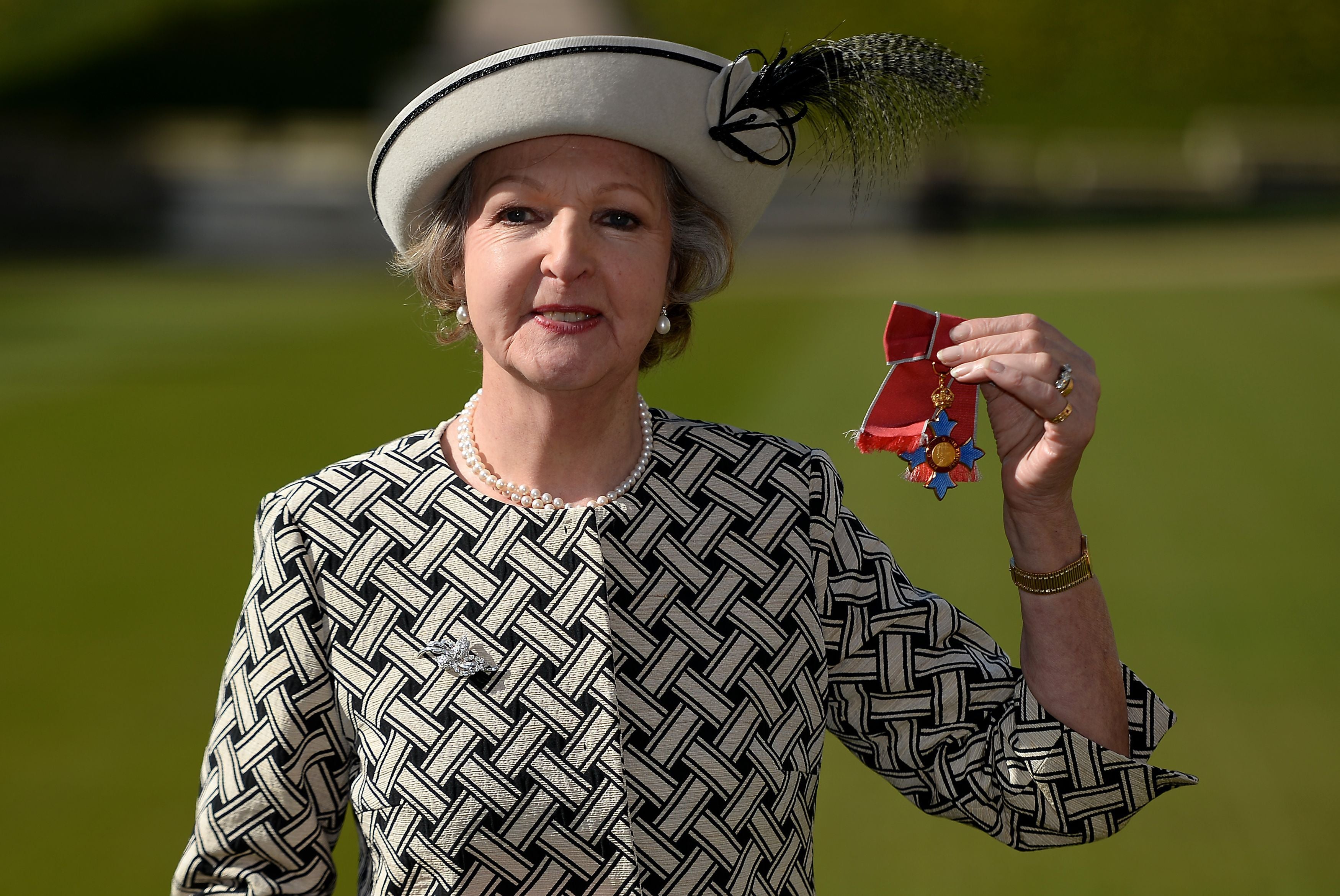 Penelope Keith became a dame for services to the arts and to charity in 2014