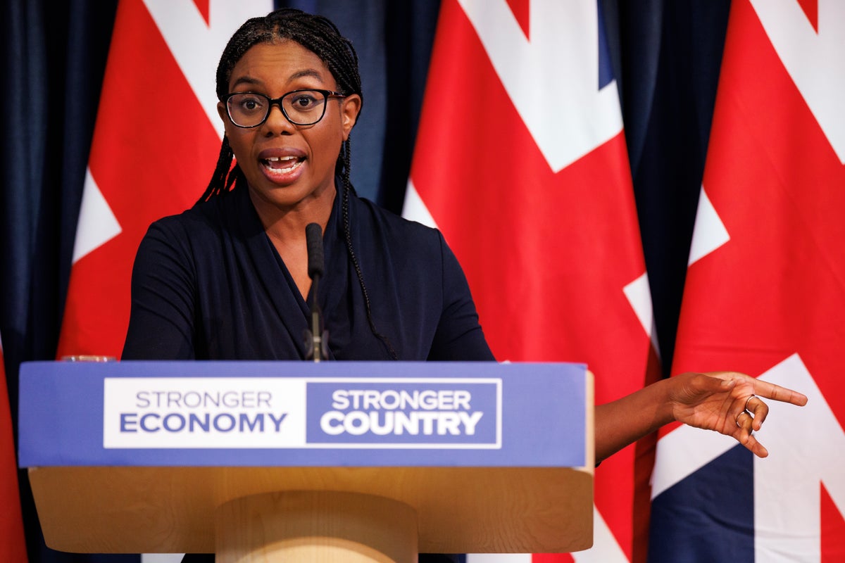 Badenoch says Burnham is making same mistakes as last Tory government