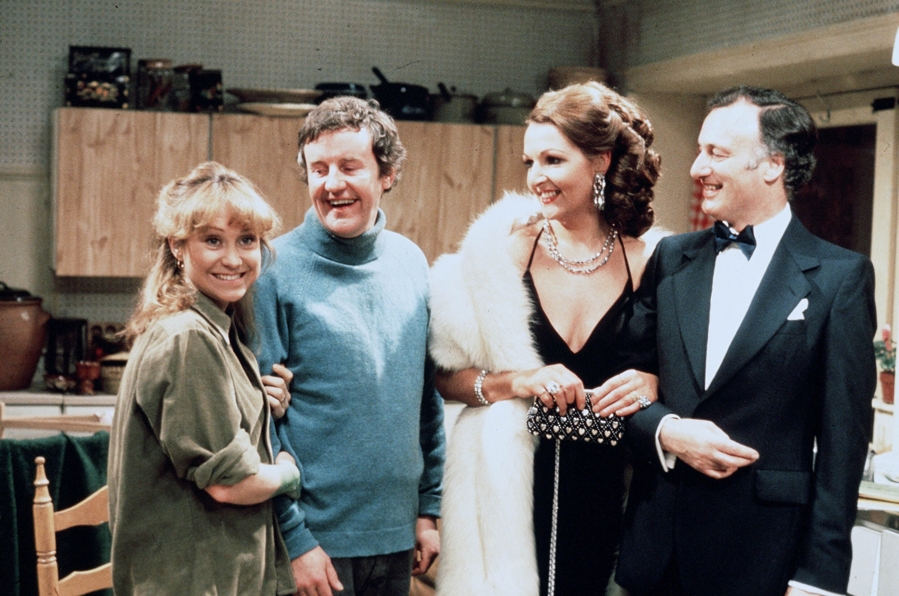 Felicity Kendal, Richard Briers, Penelope Keith and Paul Eddington in ‘The Good Life’