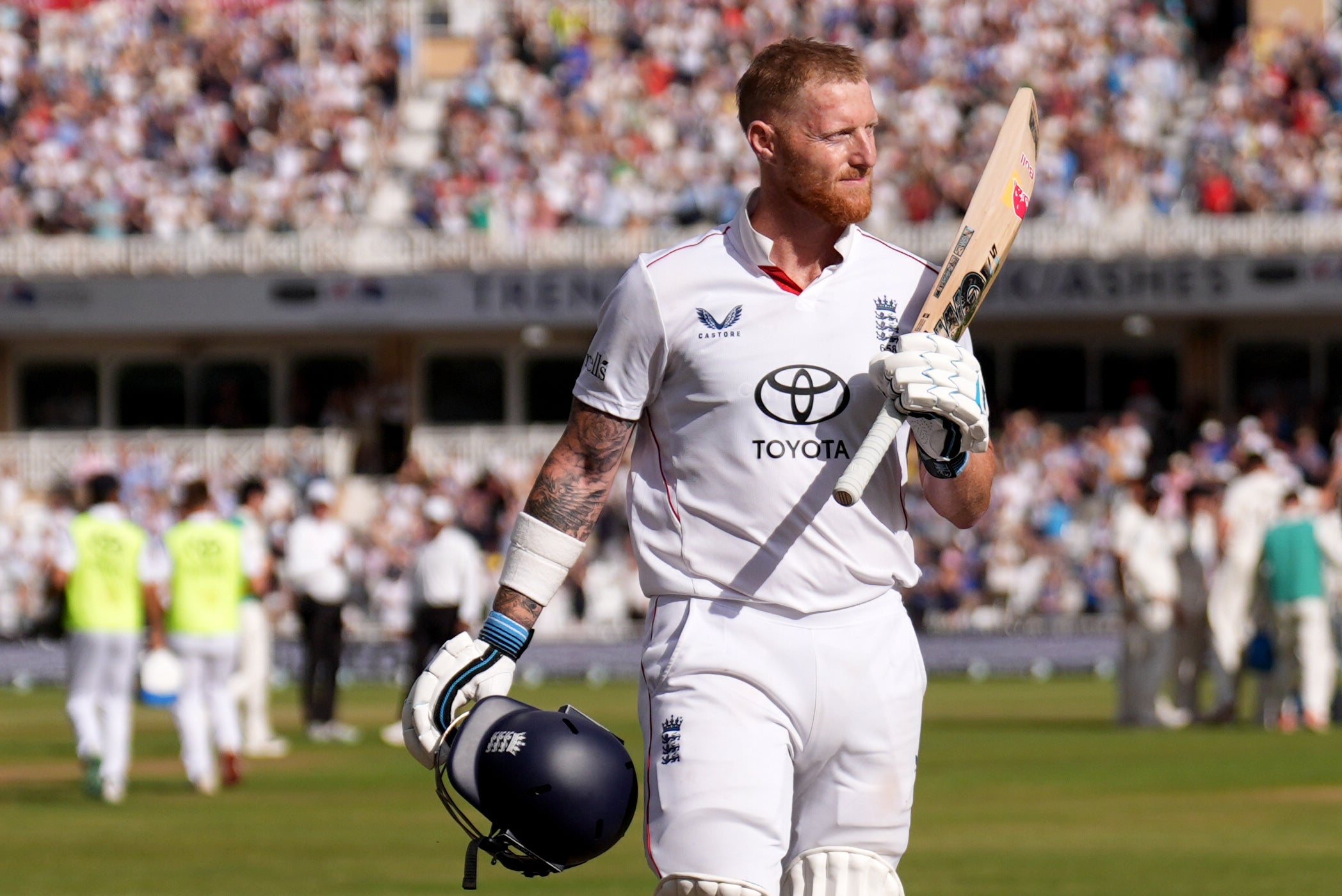 Stokes announced his international retirement during the third Test on Sunday