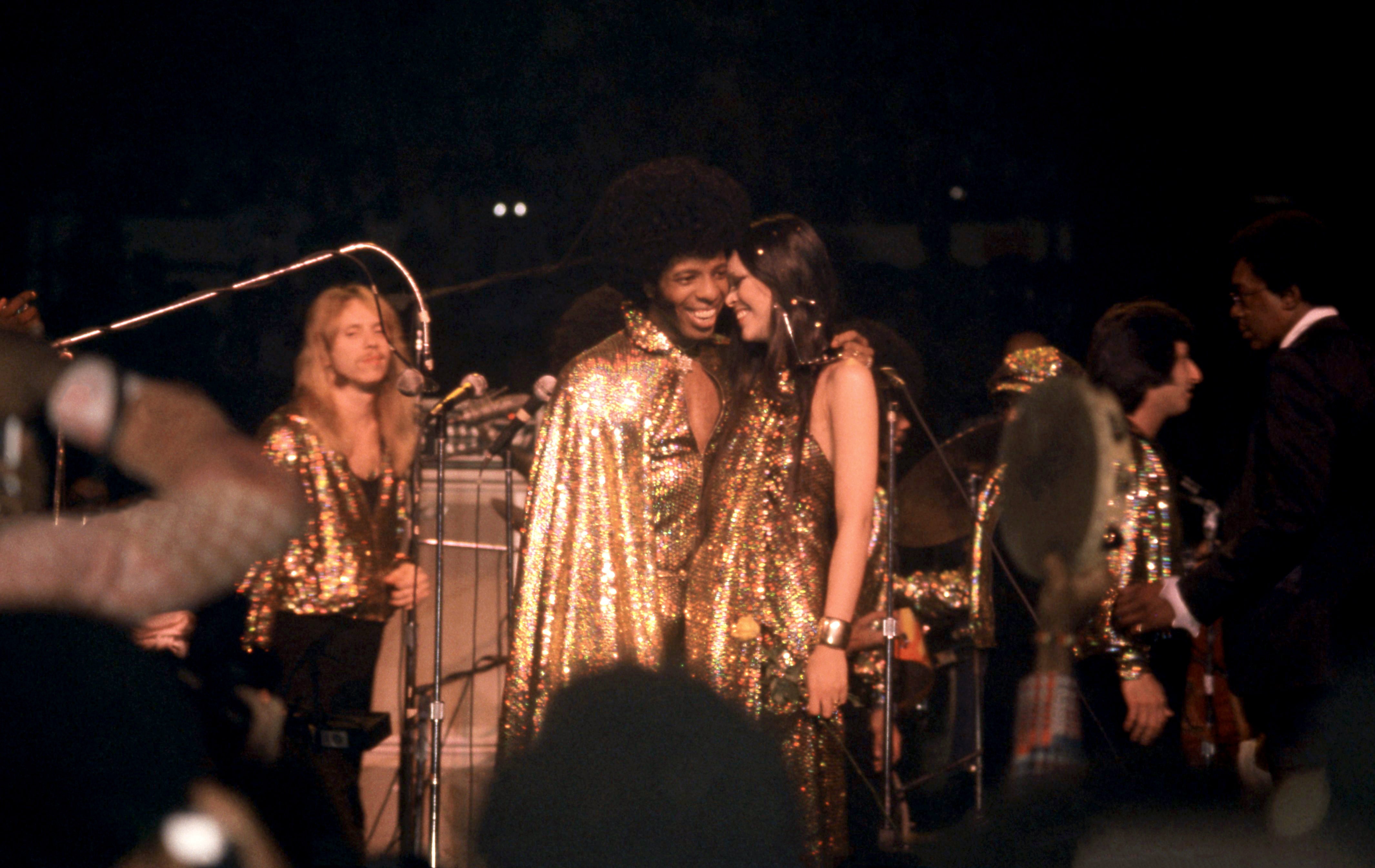 Sly Stone and Kathy Silva were the first couple to be married in Madison Square Garden