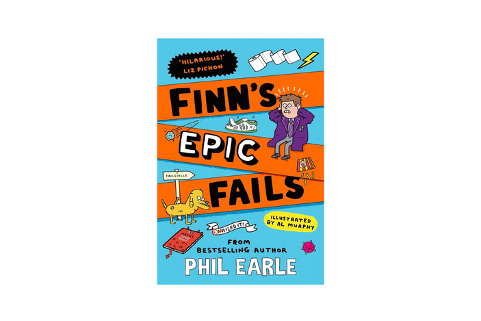 'Finn's Epic Fails' by Phil Earle, published by Simon & Schuster