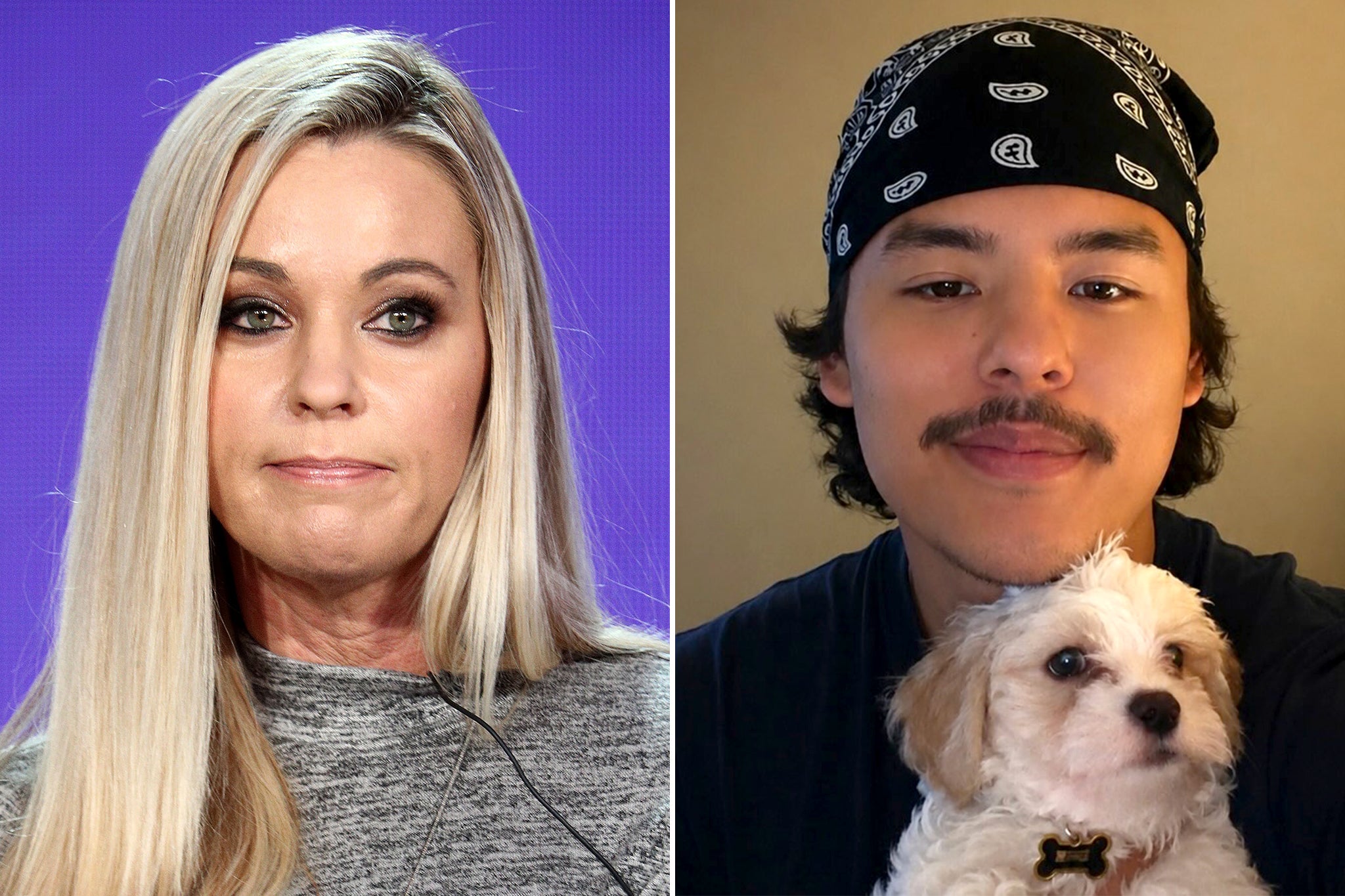 Kate Gosselin and her son Collin have been estranged for years