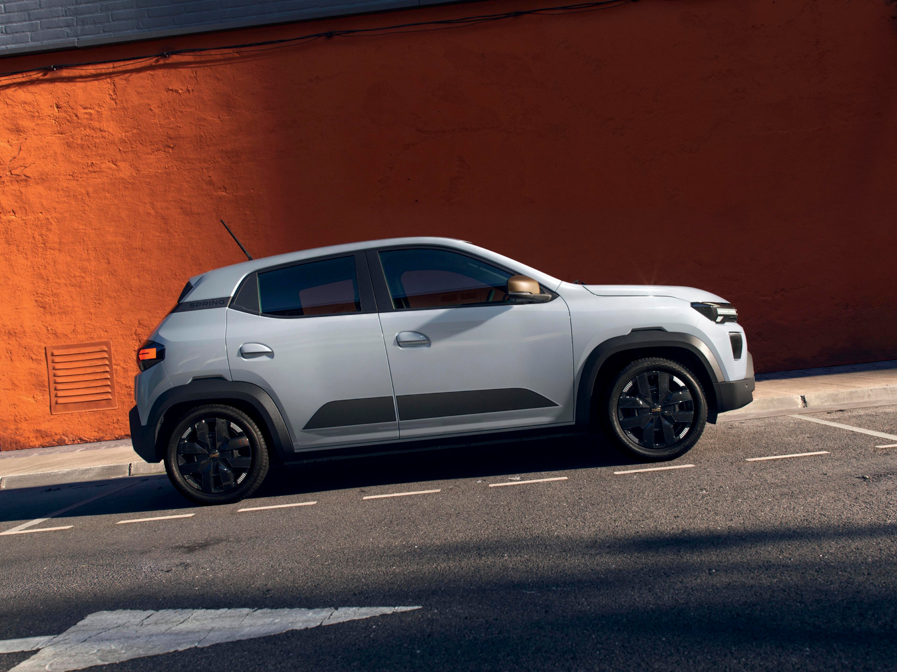 The new Dacia Spring Expression Electric 70 starts at just £11,990, with a more powerful and better equipped Extreme Electric 100 model costing £1,000 more (Dacia)